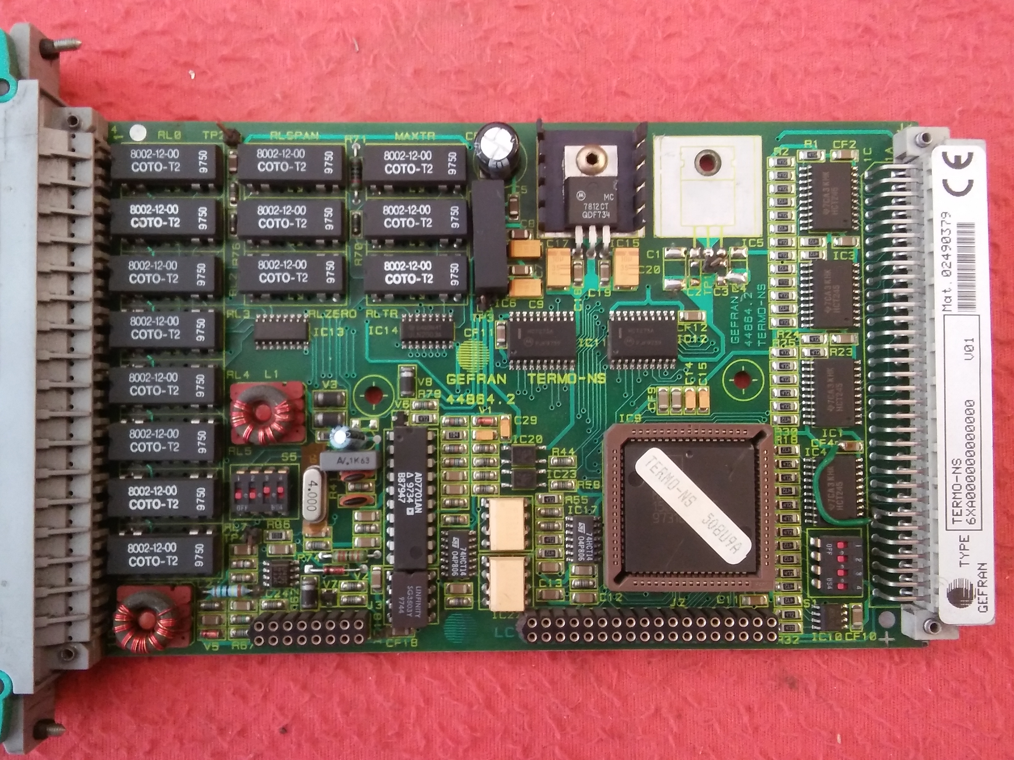 GEFRAN TERMO TERMO-NS 44864 2 508U9A 6XA0 PLC EK MODÜL