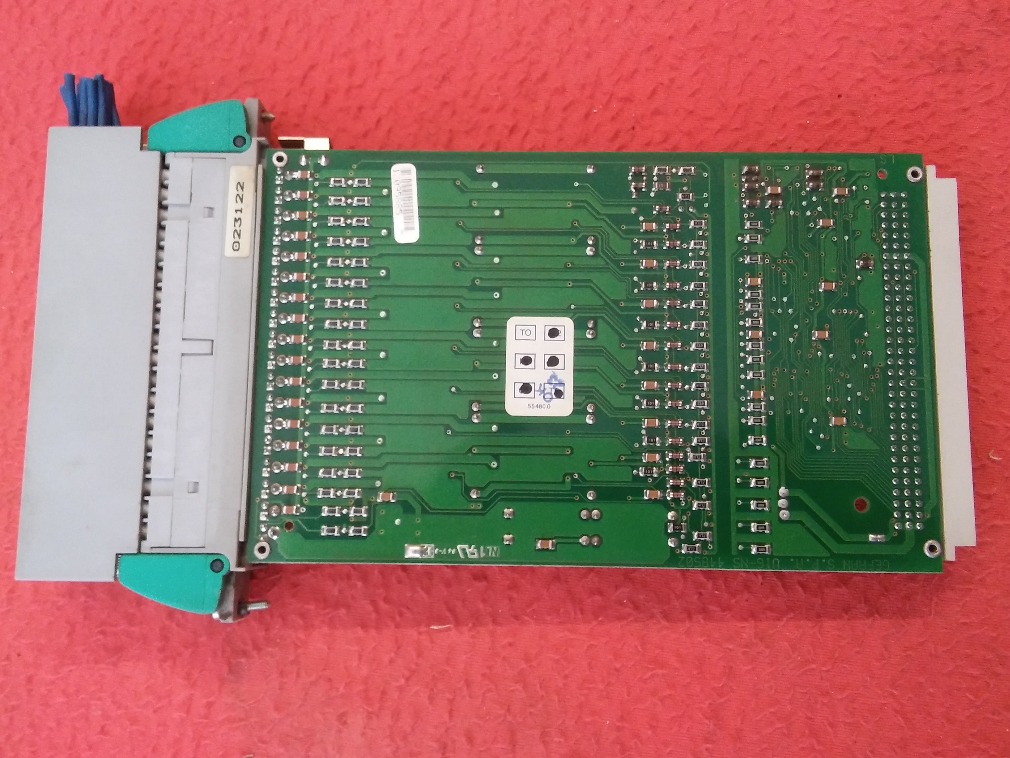 GEFRAN U16 U16-NS 448502 6YC00 ( R.2 ) V05 PLC EK MODÜL