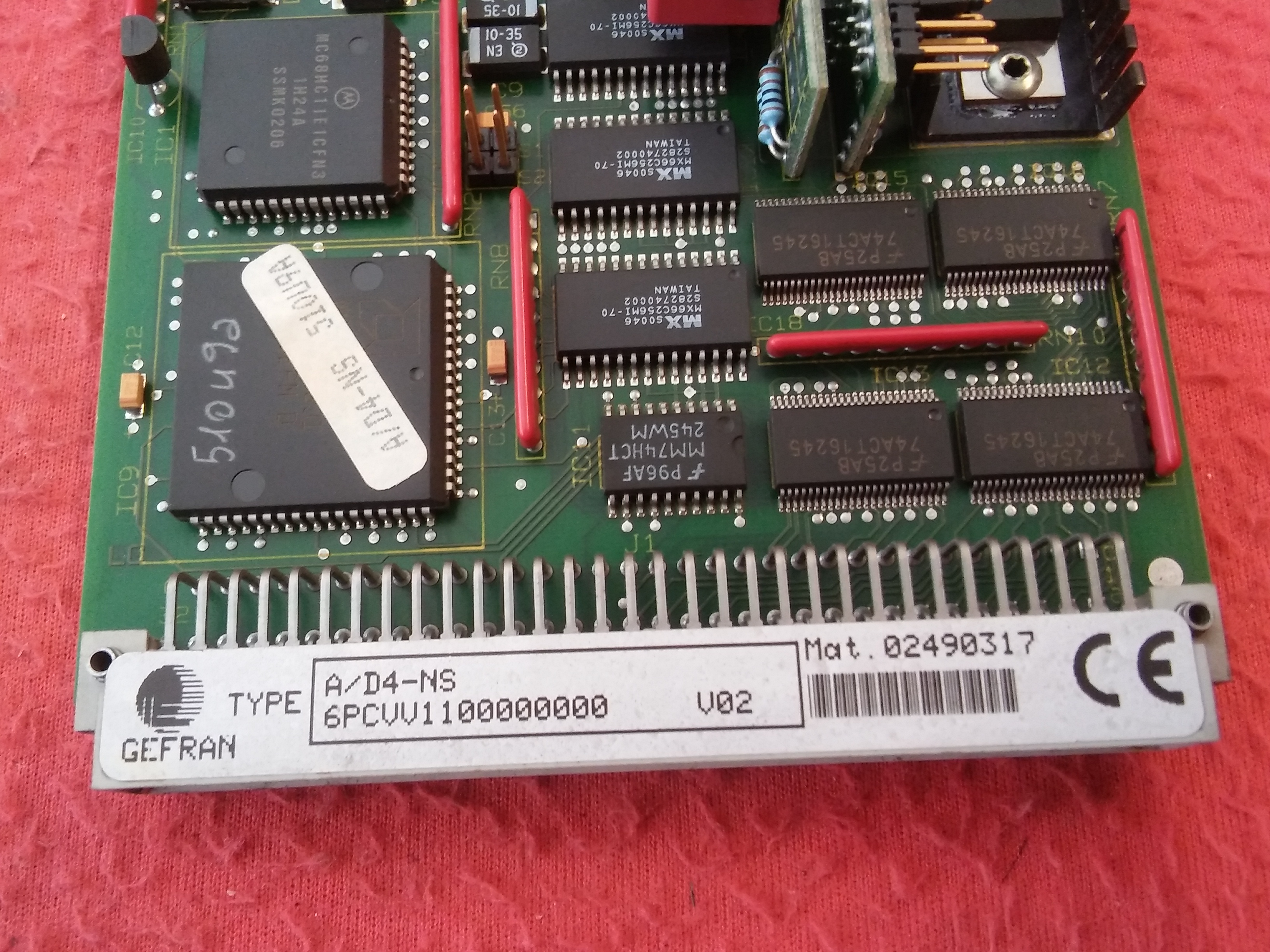 GEFRAN A/D4 A D4-NS 6PCVV110 44885.2 44885 PLC EK MODÜL