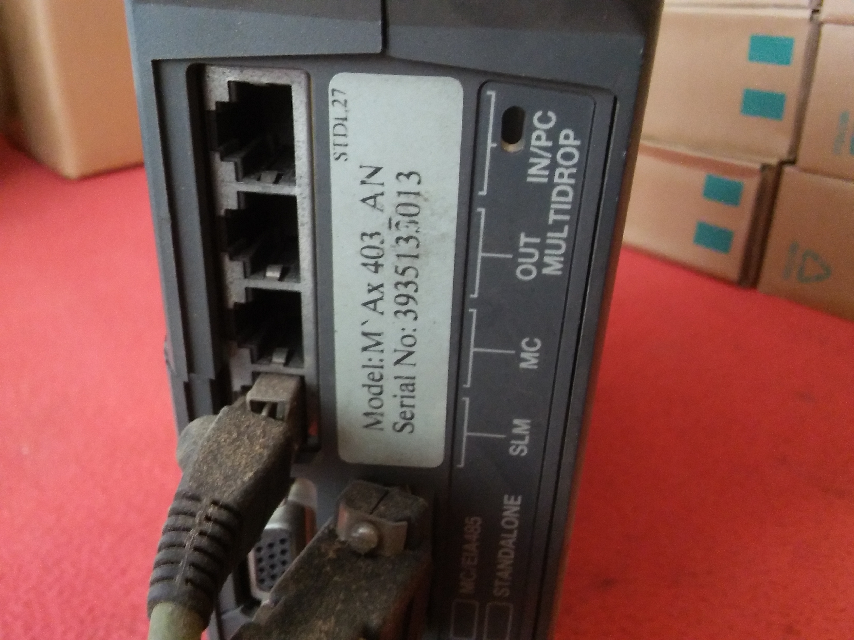 CONTROL TECHNIQUES M AX 403-AN MAX403AN MAX402-AN SERVO SÜRÜCÜ