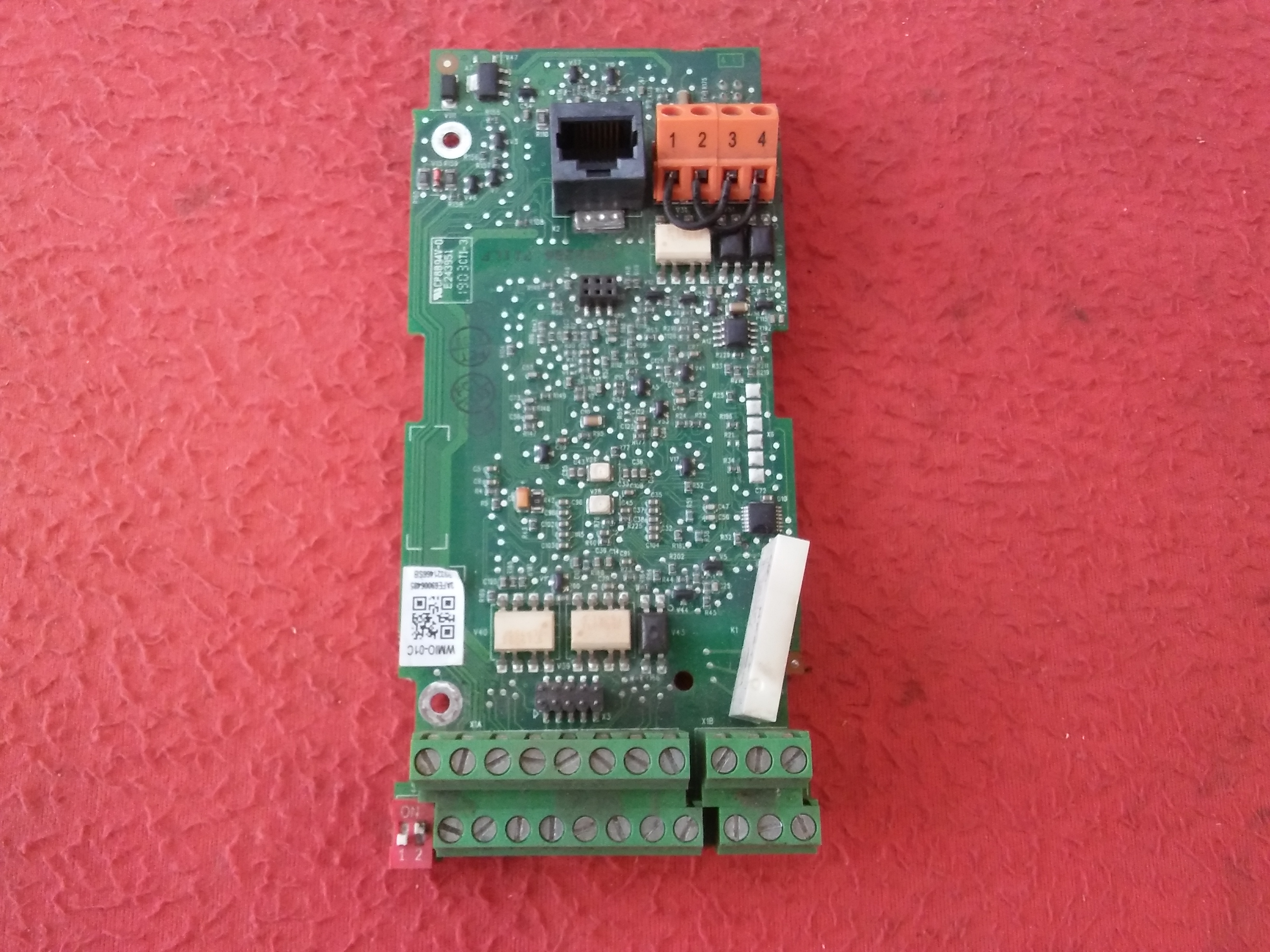 ABB WMIO-01C 69004130 REV F ACS355 CPU SÜRÜCÜ KONTROL KARTI 