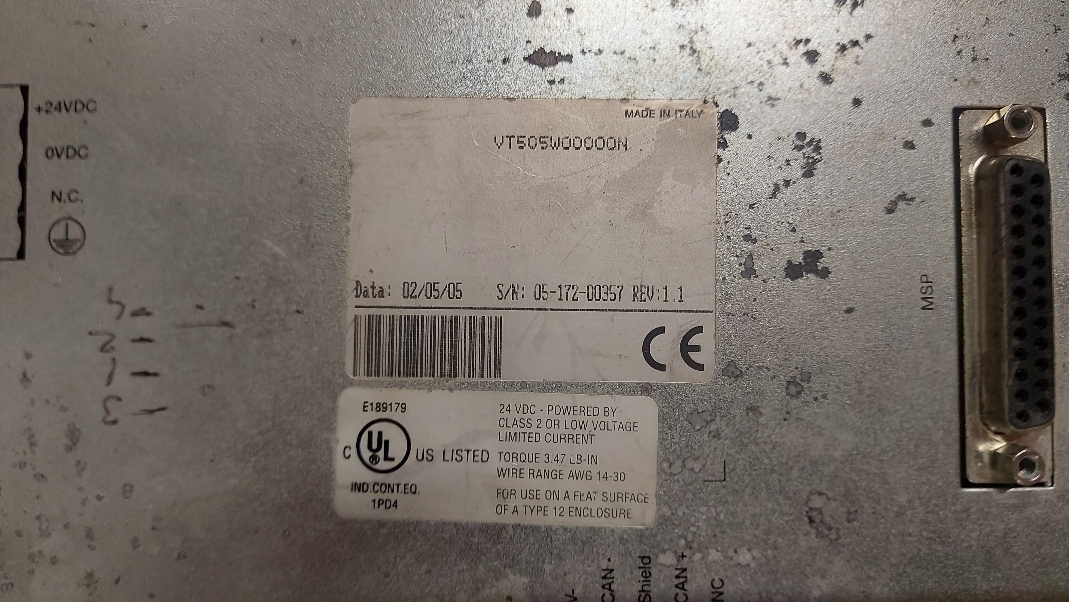 VT505W00000N VT505W00000 VT505W VT505 ESA