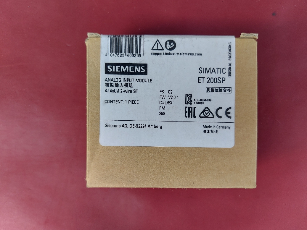 SİEMENS 6ES7 134-6HD01-0BA1 6ES7134-6HD01-0BA1 ANALOG İNPUT MODULE