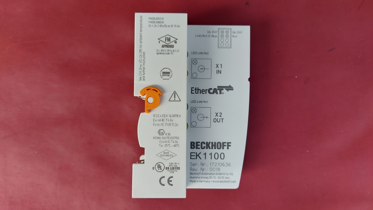 BECKHOFF EK1100 EL2088 EL1098 EL9187 EL4008 EL9200 EL9186 ETHERNET ÇOĞALTICI VE EK MODÜLLER TAM TAKIM SET PLC