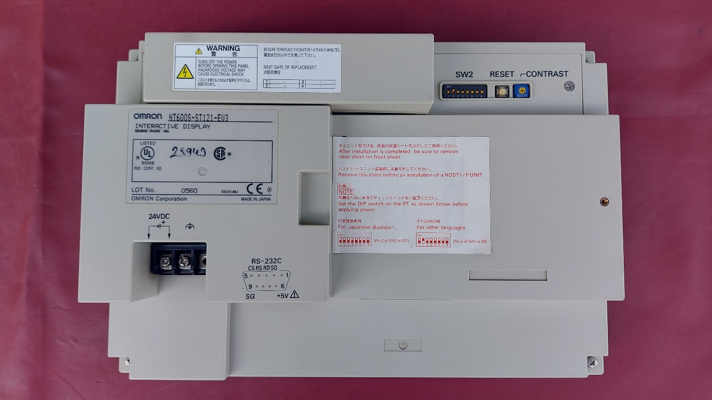 OMRON NT600S-ST121-EV3 NT600S ST121 EV3 NT600SST121EV3