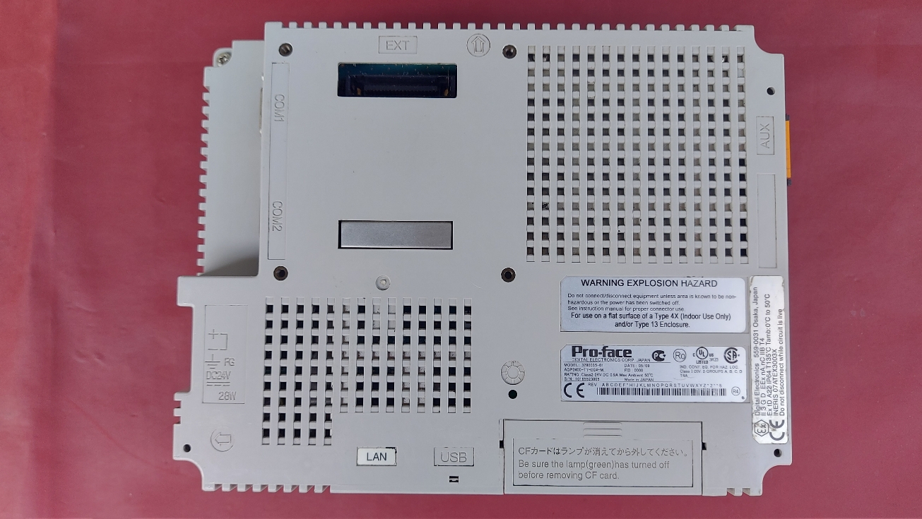 PRO-FACE AGP3400-T1-D24-M 3280035-01 AGP3400-T1-D24 PFXGP3400TAD OPERATÖR PANEL 