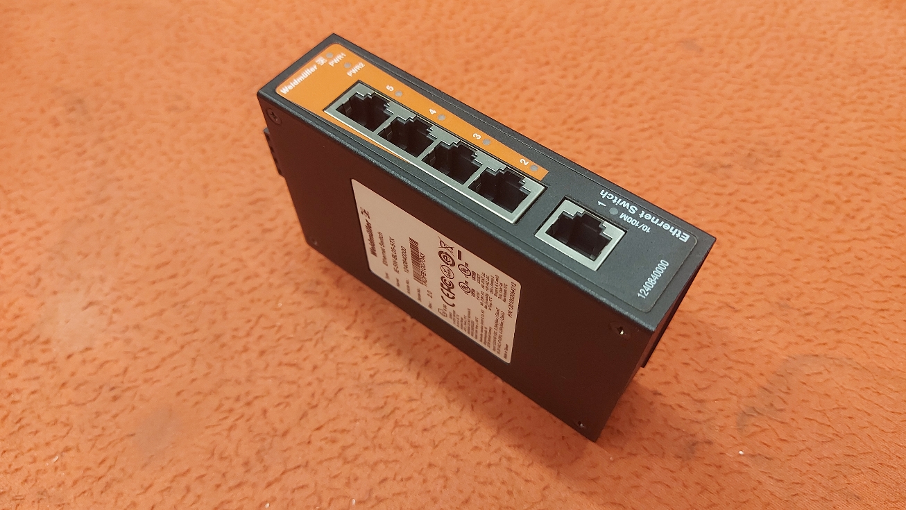 WEİDMÜLLER IE-SW-BL05-5TX 1240840000 IE SW BL05 5TX IESWBL055TX  ETHERNET SWİTCH