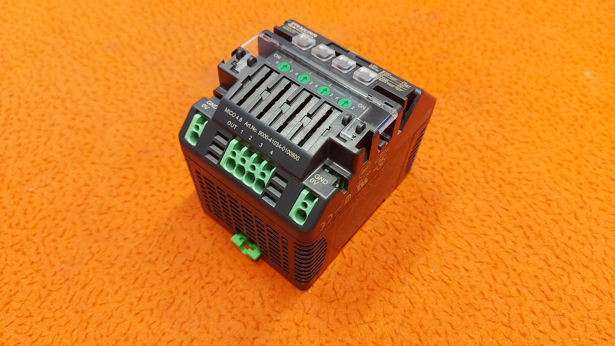 MURR 9000-41034-0100600 16114-4.06-3.04 4 KANAL ELEKTRONİK DEVRE KORUMASI