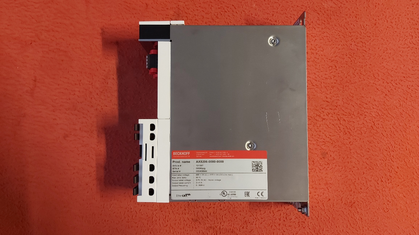 BECKHOFF AX8206-0000-0000 AX8206-0000 AX8206 0000 0000 AX820600000000 