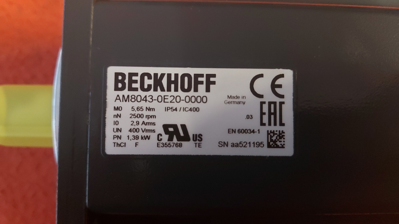 BECKHOFF AM8043-0E20-0000 AM8043 0E20 0000 AM80430E200000