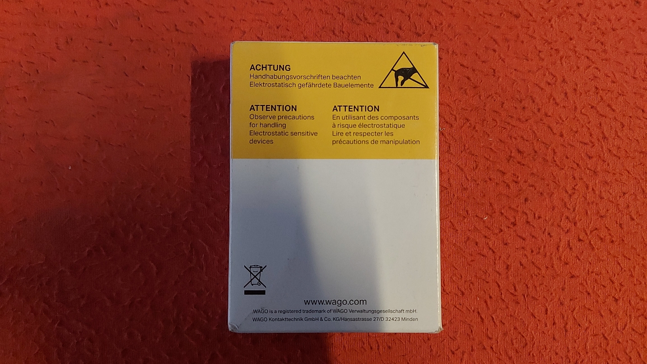 WAGO 750-600 750 600 750600 END MODULE 60404007