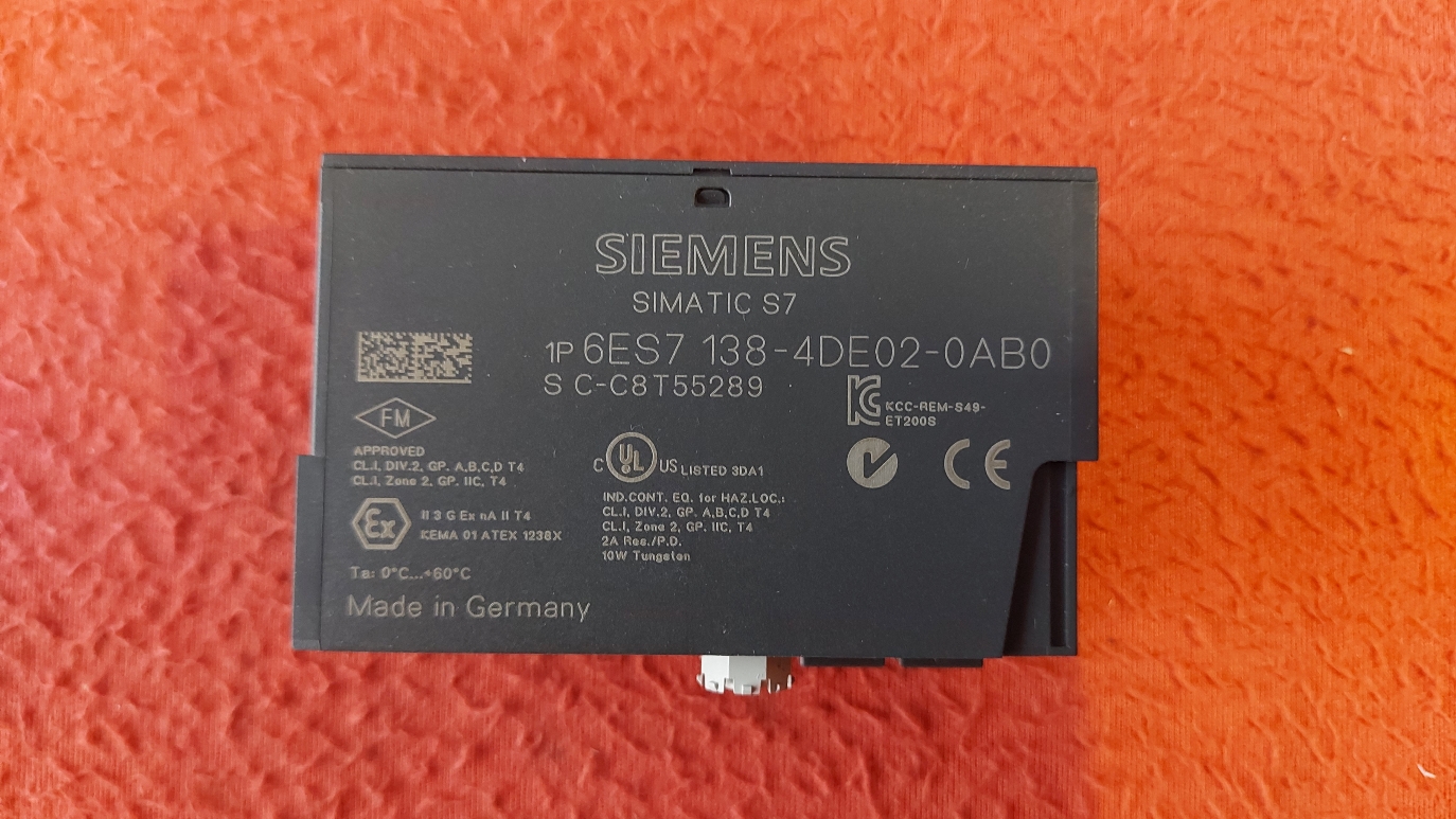 SİEMENS 6ES7 138-4DE02-0AB0 6ES7138-4DE02-0AB0 1 COUNT 5V/500KHZ SIMATIC ET 200S
