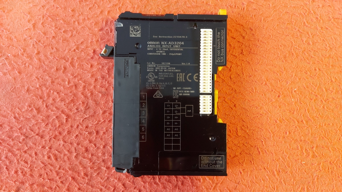 OMRON NX-AD3204 NX AD3204 NXAD3204 ANALOG İNPUT UNİT