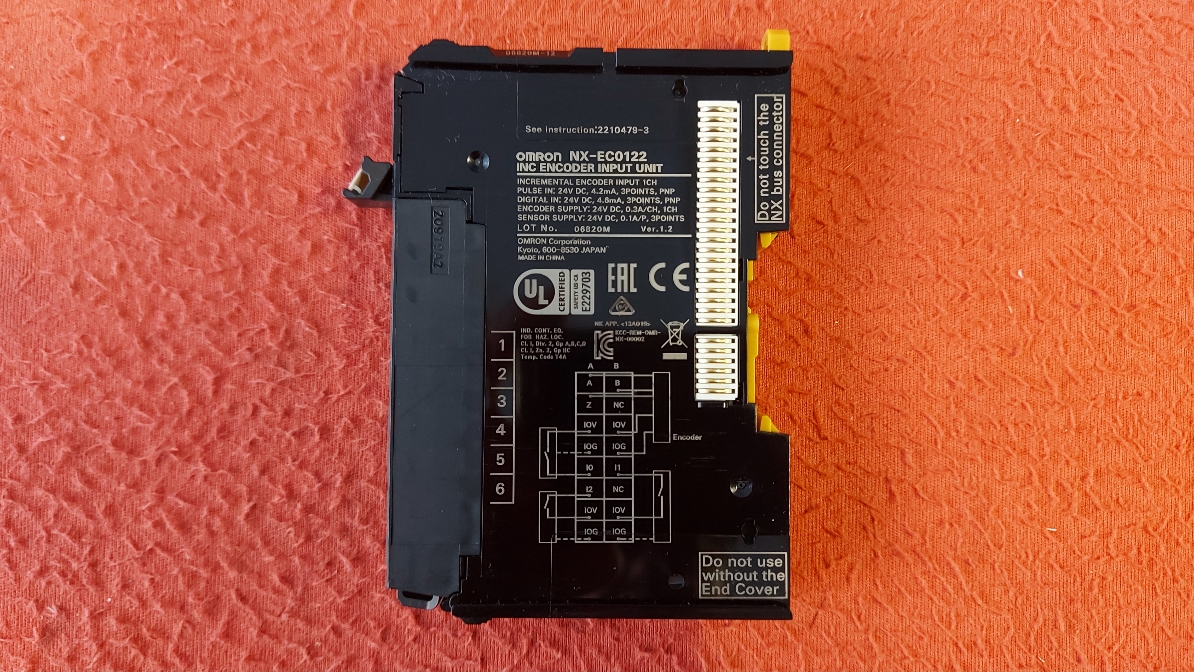 OMRON NX-EC0122 NX-ECO122 NX EC0122 NXEC0122 INC ENCODER INPUT UNİT