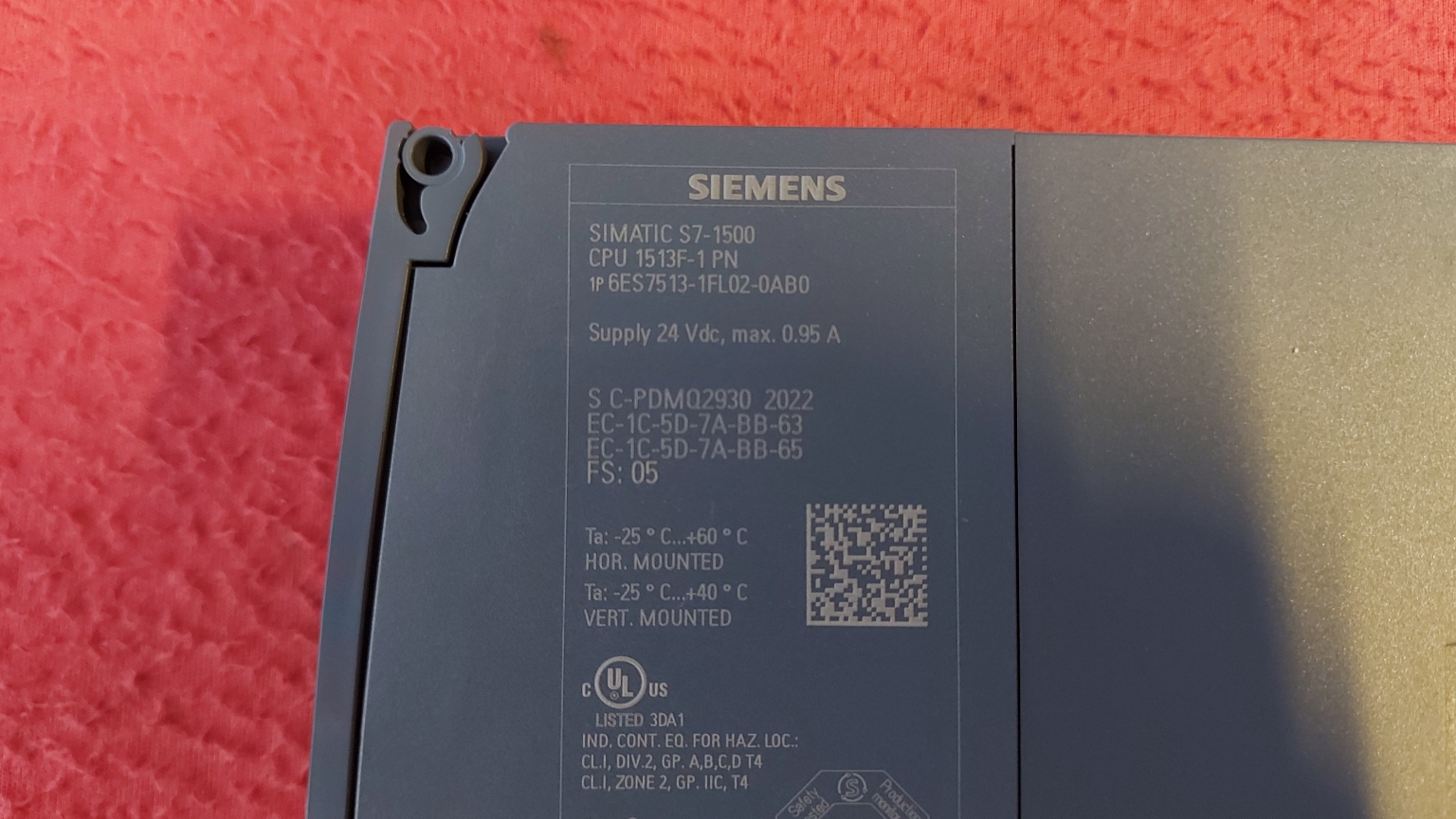 SİEMENS 6ES7 513-1FL02-0AB0 6ES7513-1FL02-0AB0 CPU 1513F-1 PN SIMATIC S7-1500