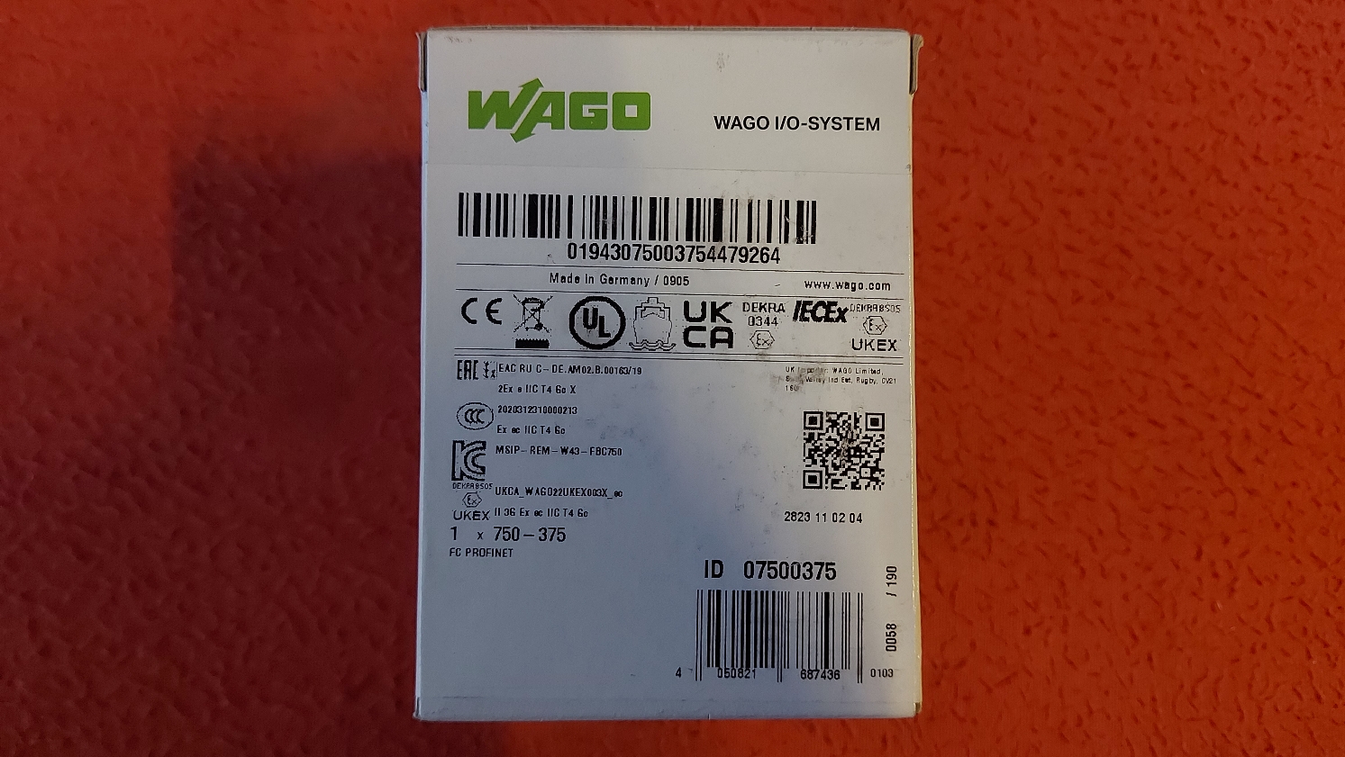 WAGO 750-375 750 375 750375 PROFİNET IO ADV 2 PORT