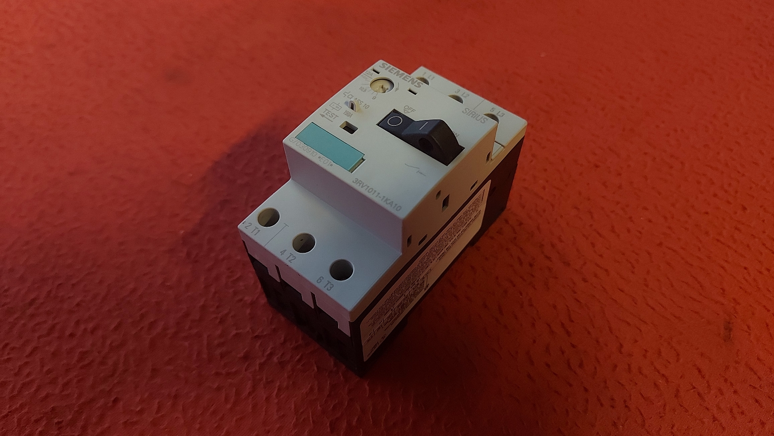 SİEMENS 3RV1011-1KA10 3RV1011 1KA10 9-12 A MOTOR KORUMA ŞALTERİ