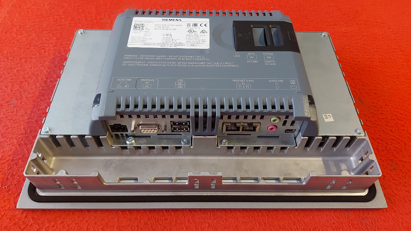 SİEMENS 6AV2 124-1GC01-0AX0 6AV2124-1GC01-0AX0 KP700 COMFORT PANEL