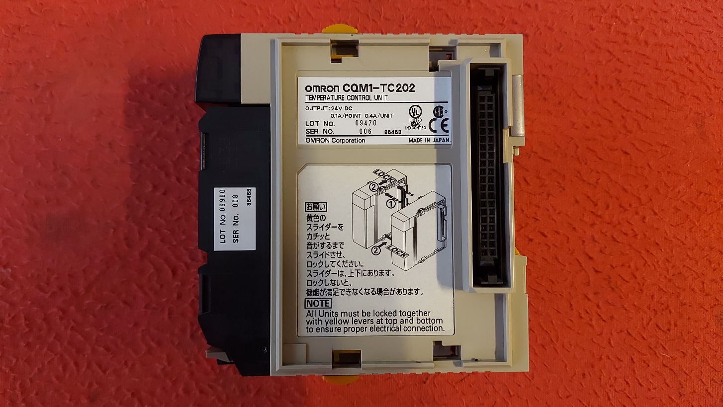 OMRON CQM1-TC202 CQM1TC202 CQM1 TC202 COM1-TC202 COM1 TC202 COM1TC202
