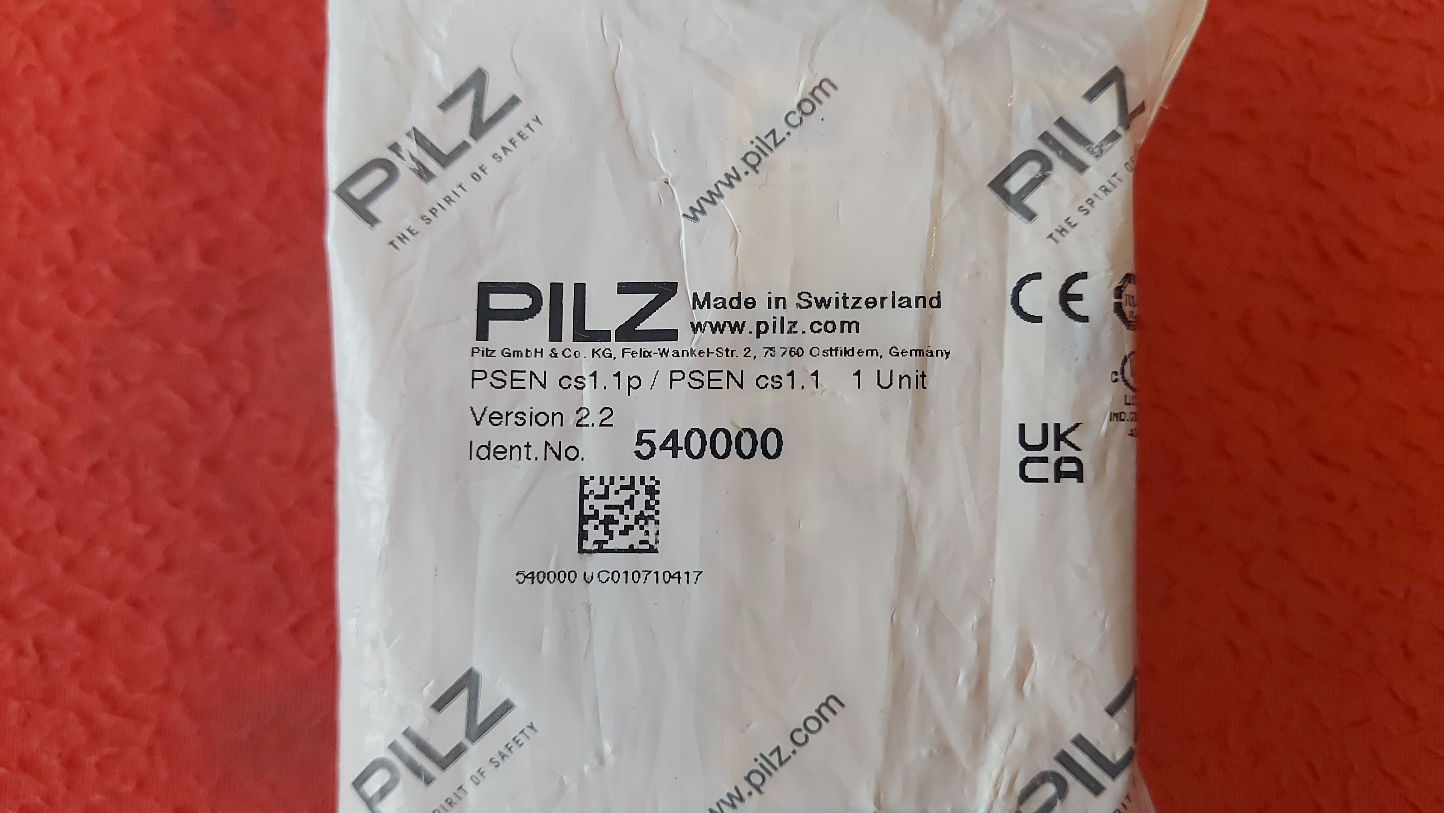 PİLZ 540000 PSEN CS1.1P PSEN CS1.1 1UNİT 540000 540050 540080 PSENCS1.1 PSENCS11 PSENCS1.1P PSENCS11P