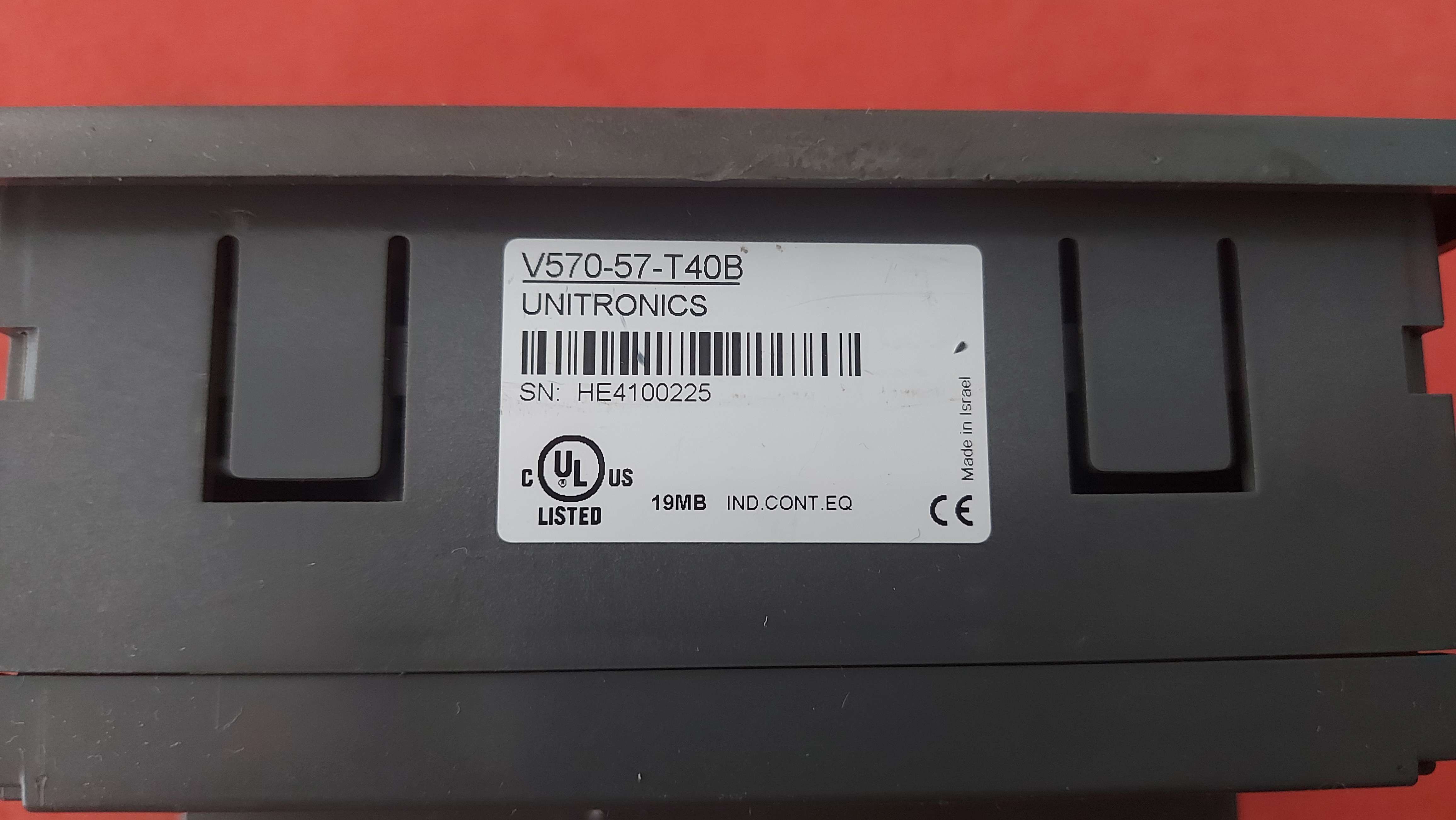 UNITRONICS V570-57-T40B V570 57 T40B V57057T40B TOUCH SCREEN PANEL