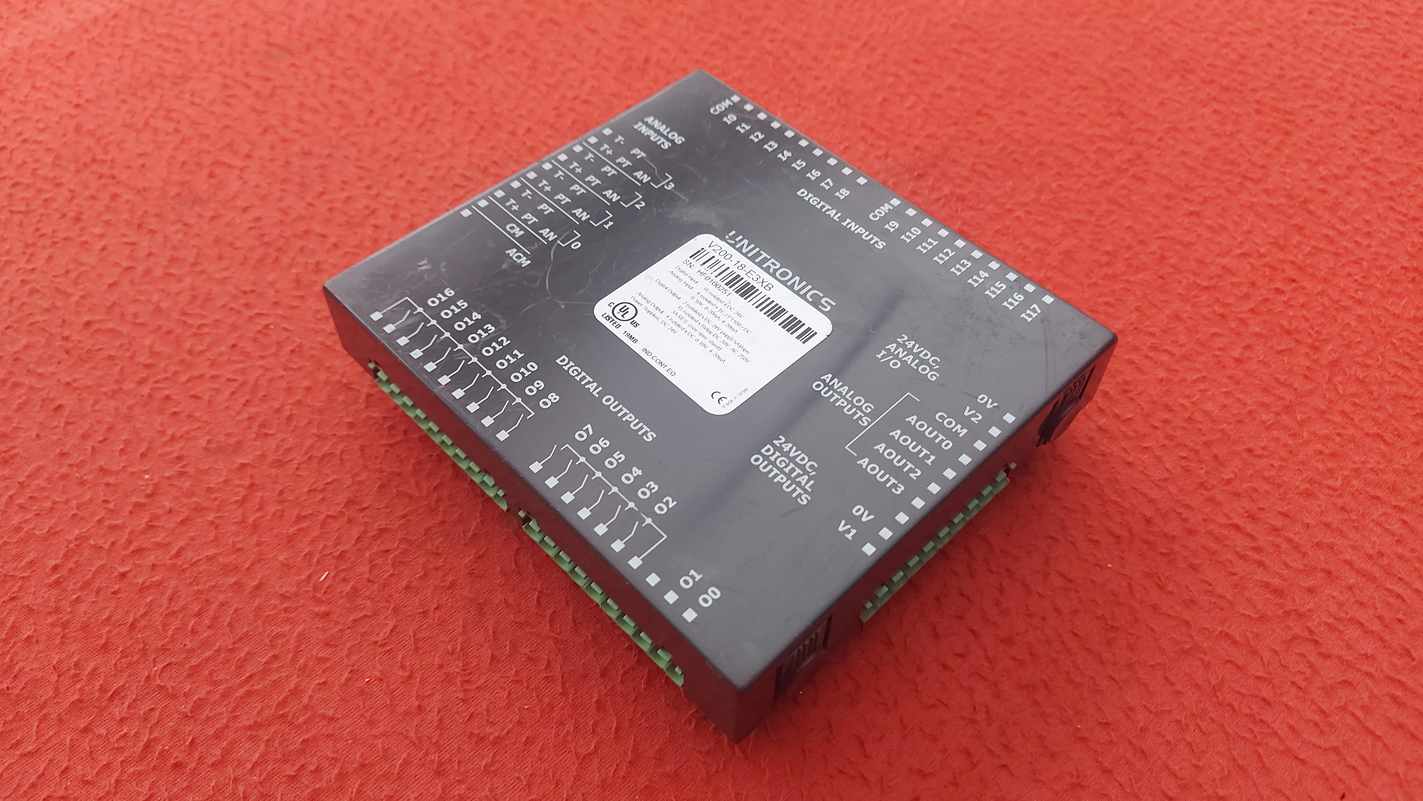 UNITRONICS V200-18-E3XB V200 18 E3XB V20018E3XB PLC MODÜL 