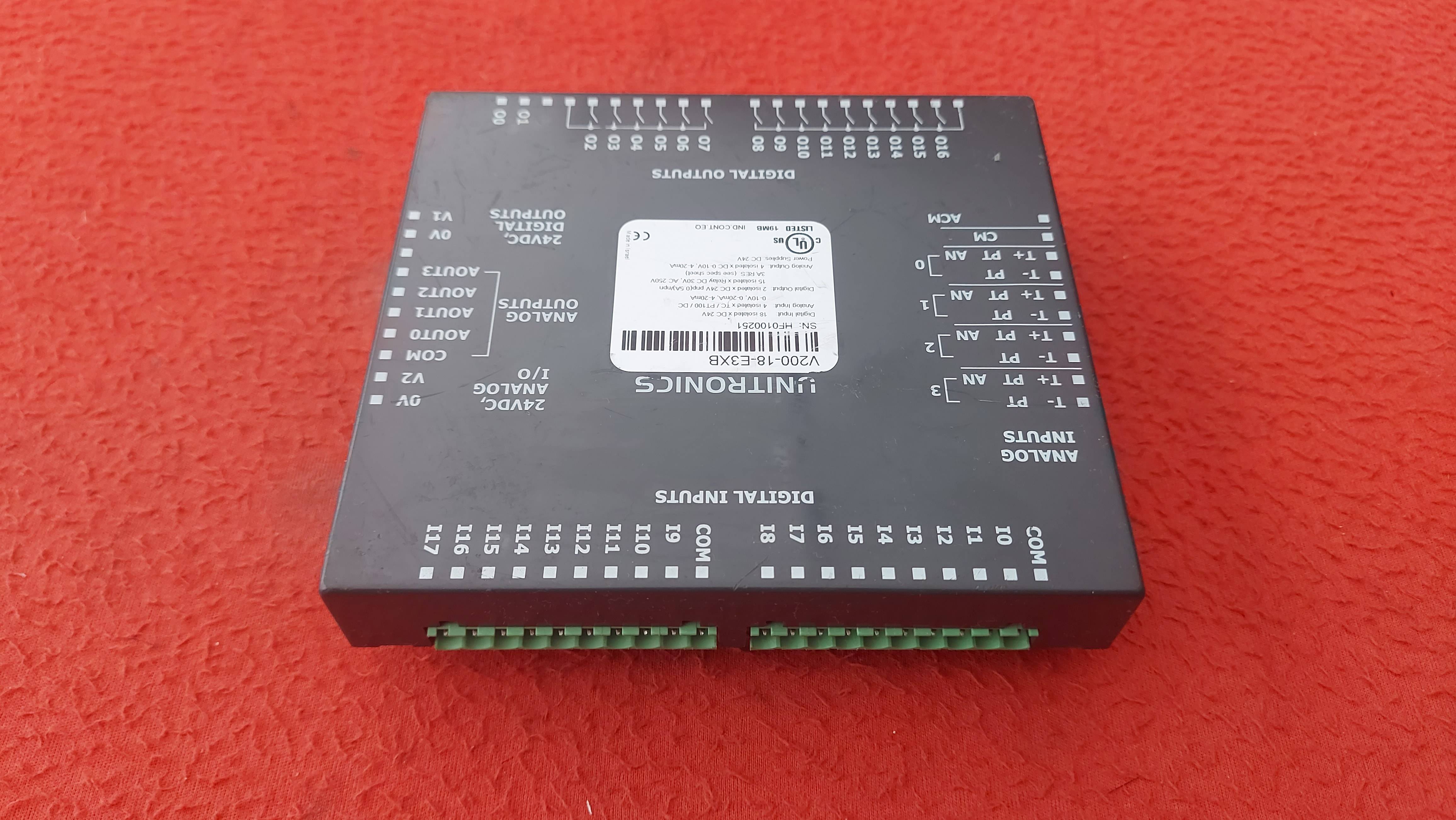 UNITRONICS V200-18-E3XB V200 18 E3XB V20018E3XB PLC MODÜL 