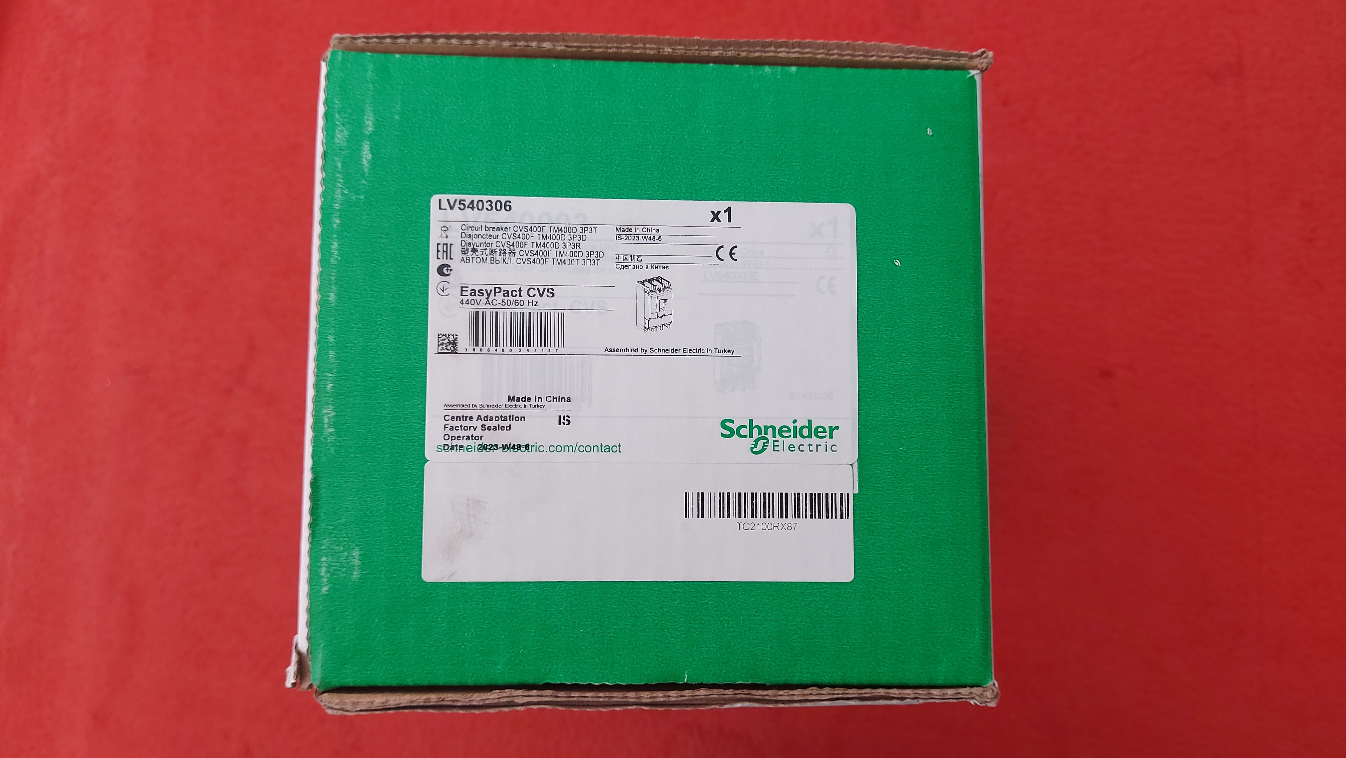 SCHNEİDER LV540306 Easypact CVS - CVS400F TM400D 400 AMPER TMŞ