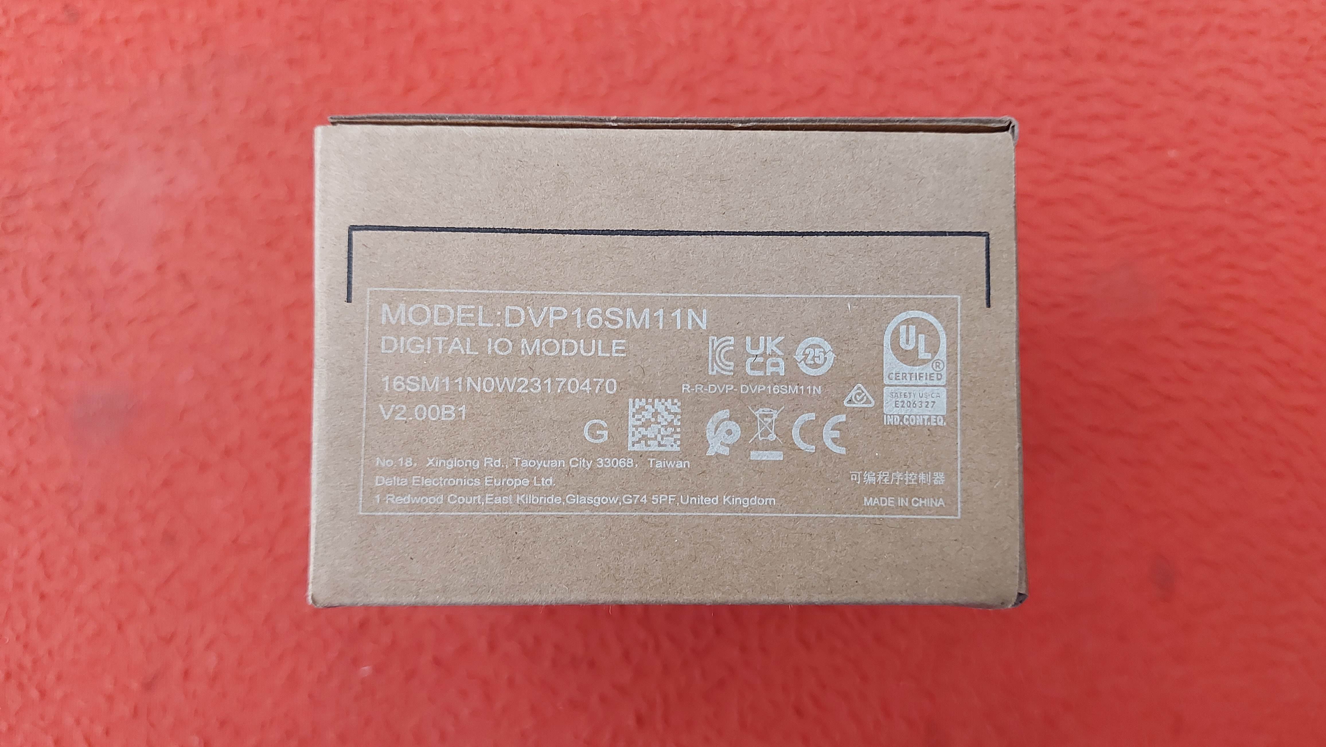 DELTA DVP16SM11N DVP-16SM DIGITAL IO MODULE 
