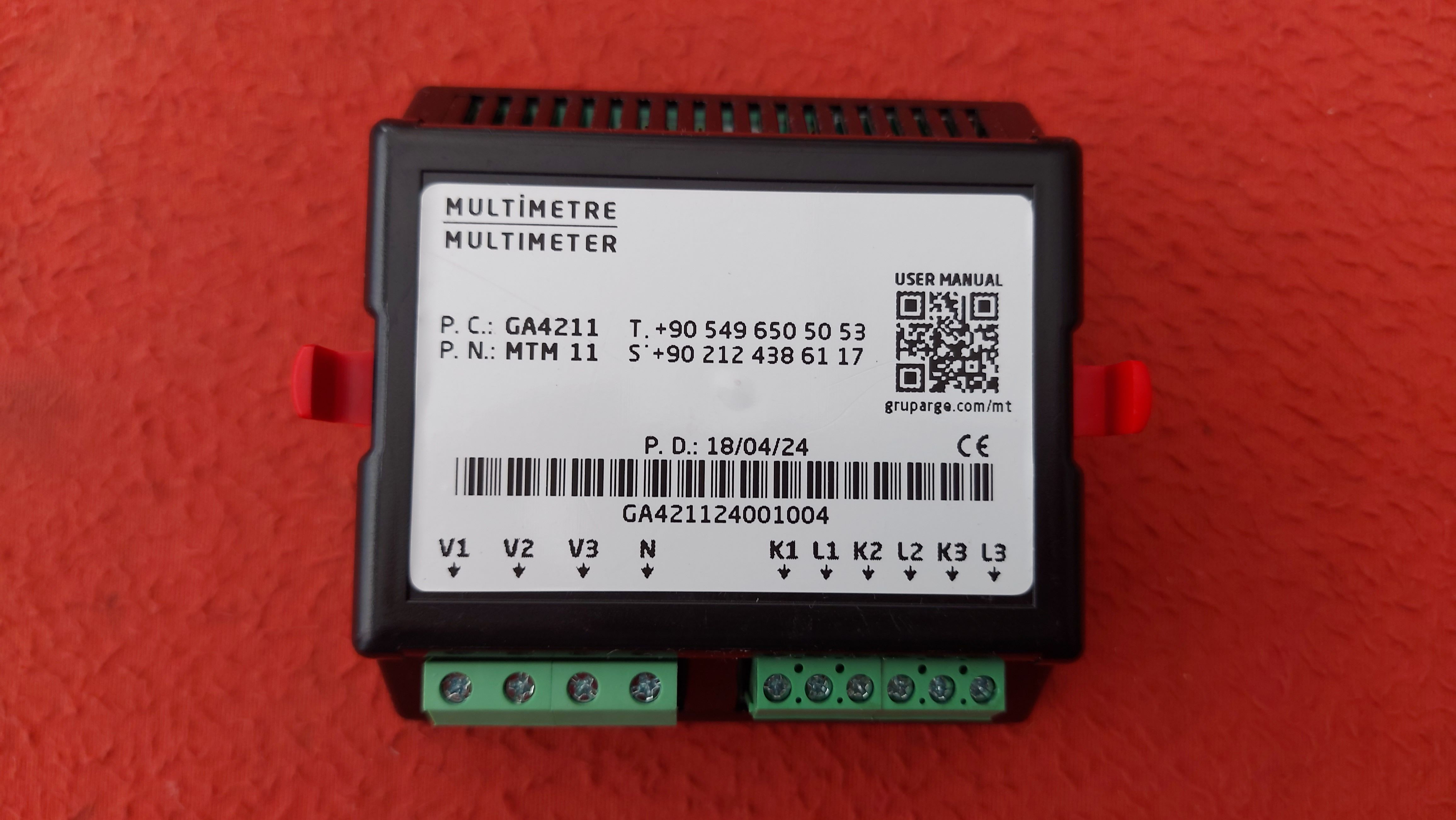 GRUP ARGE MTM 11 GA4211 MTM11 MTM-11 MULTİMETRE