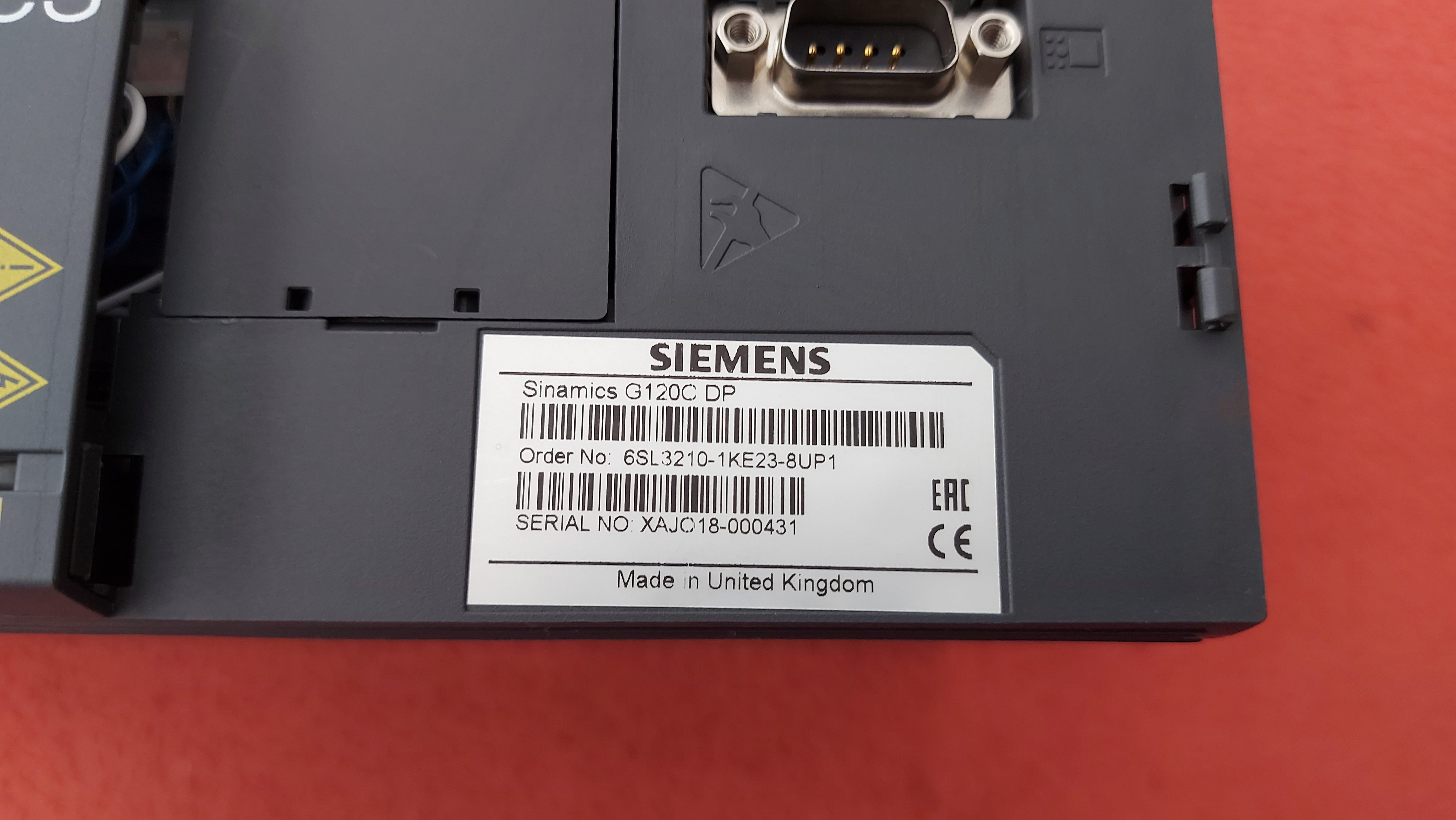 SİEMENS 6SL3210-1KE23-8UP1 SINAMİCS G120C DP 18.5 KW 