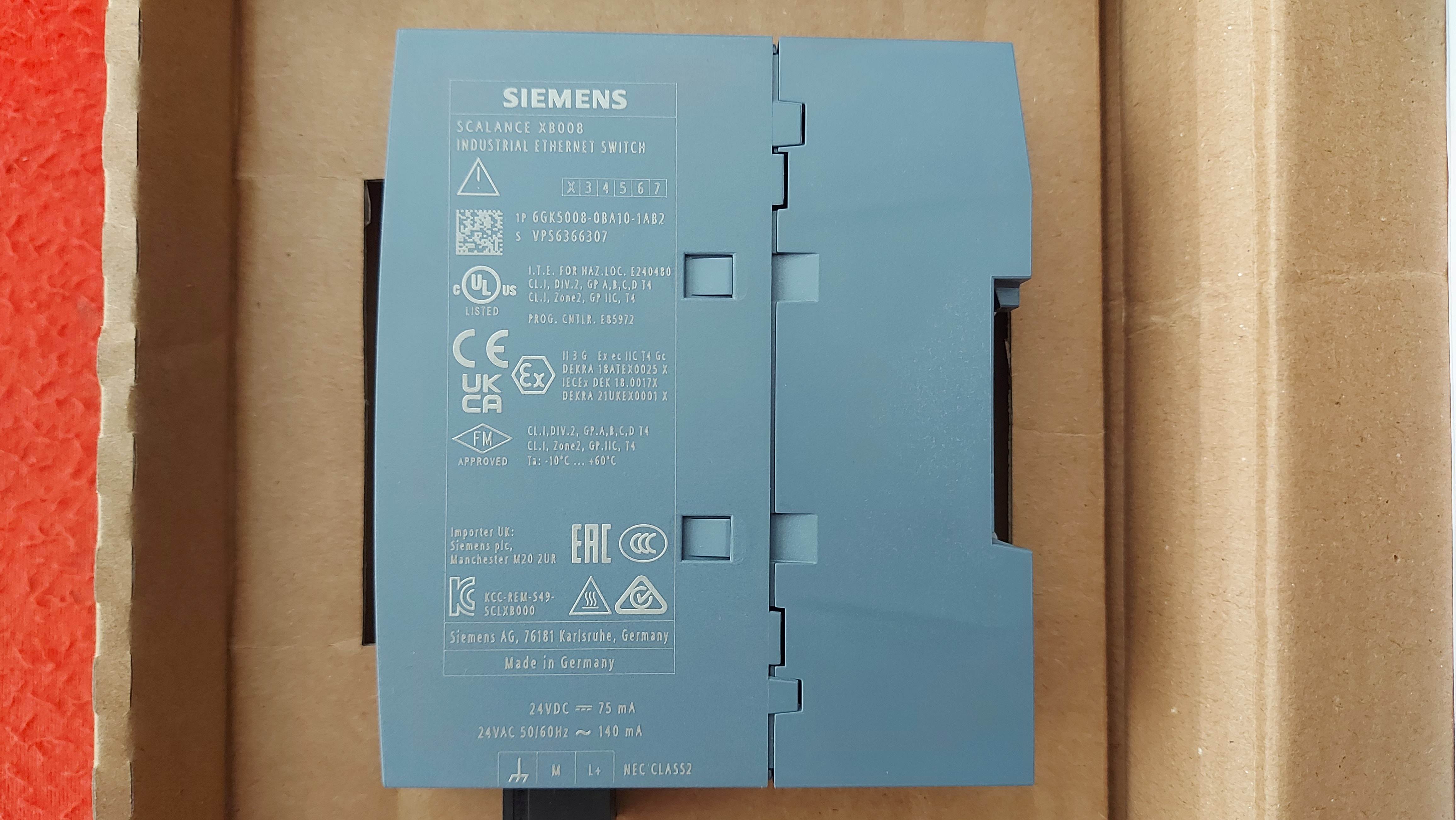 SİEMENS 6GK5008-0BA10-1AB2 SIMATIC NET SCALANCE XB 