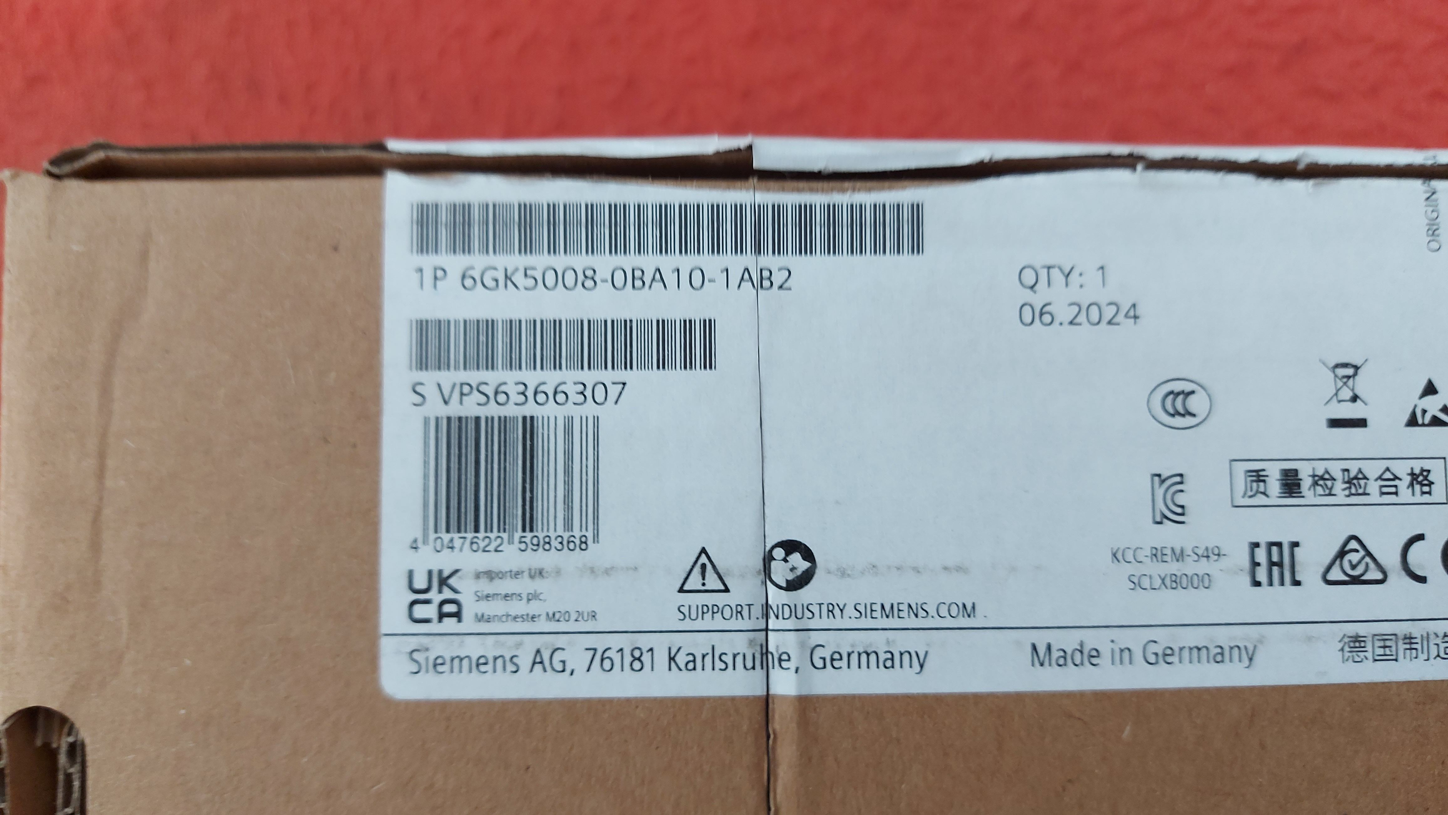 SİEMENS 6GK5008-0BA10-1AB2 SIMATIC NET SCALANCE XB 