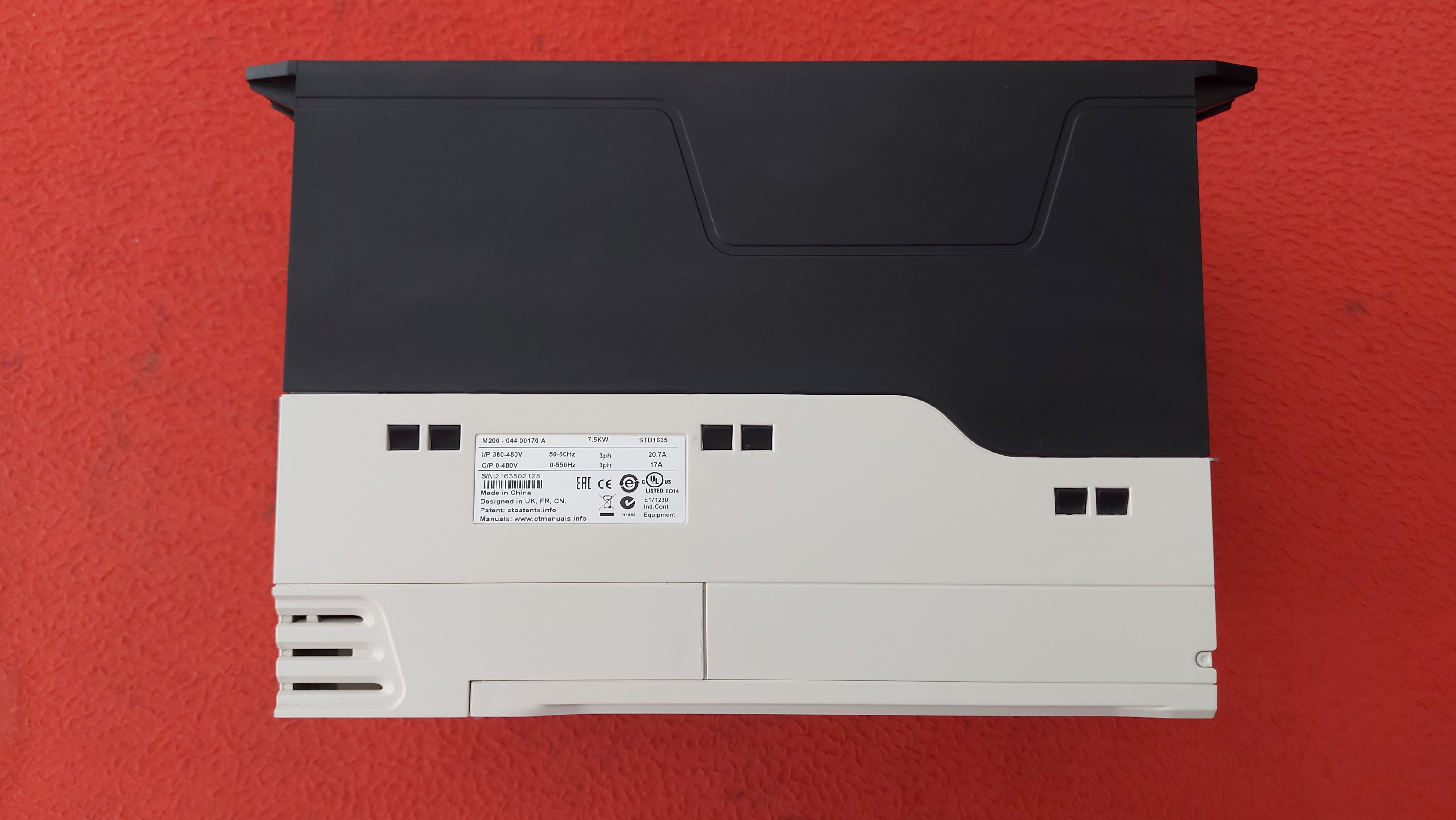 EMERSON M200-044 00170 A M200-04400170A 7.5 KW M200 STD1635