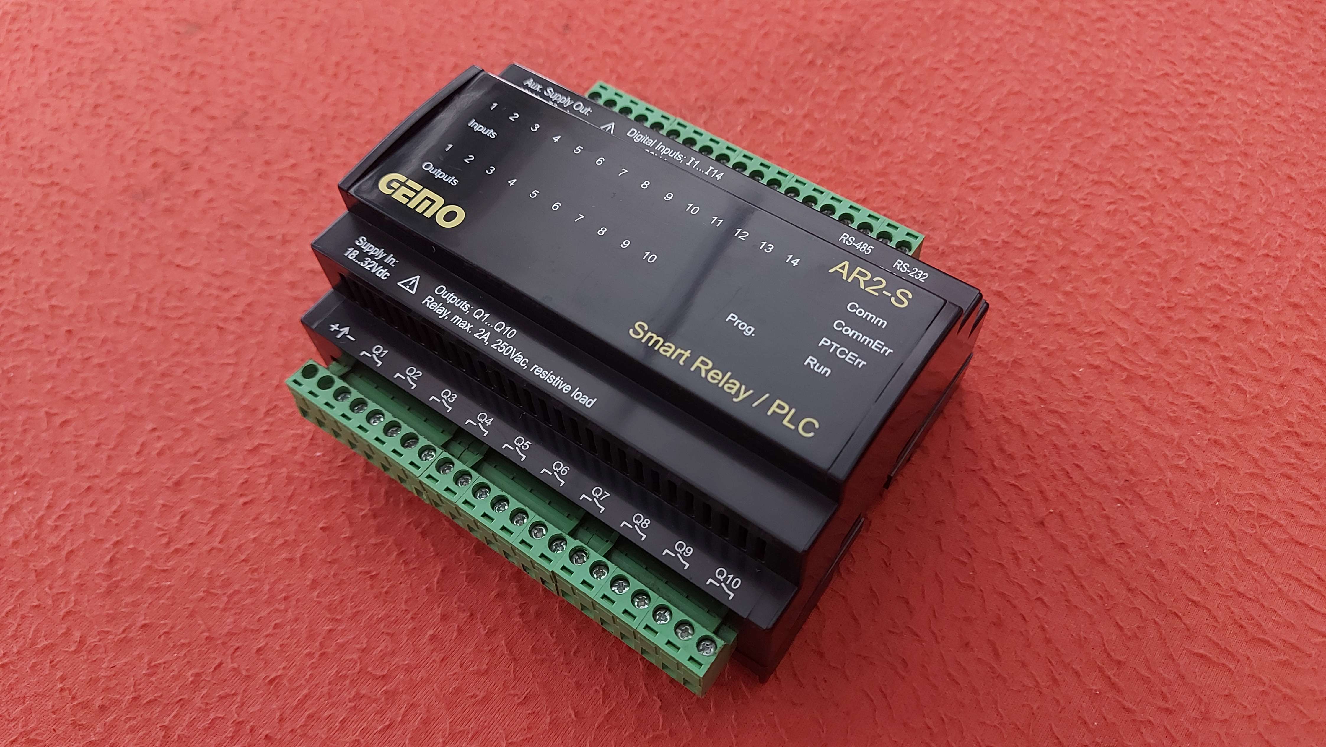 GEMO AR2-S-24VDC-14D AR2-S GEMO PLC AKILLI RÖLE