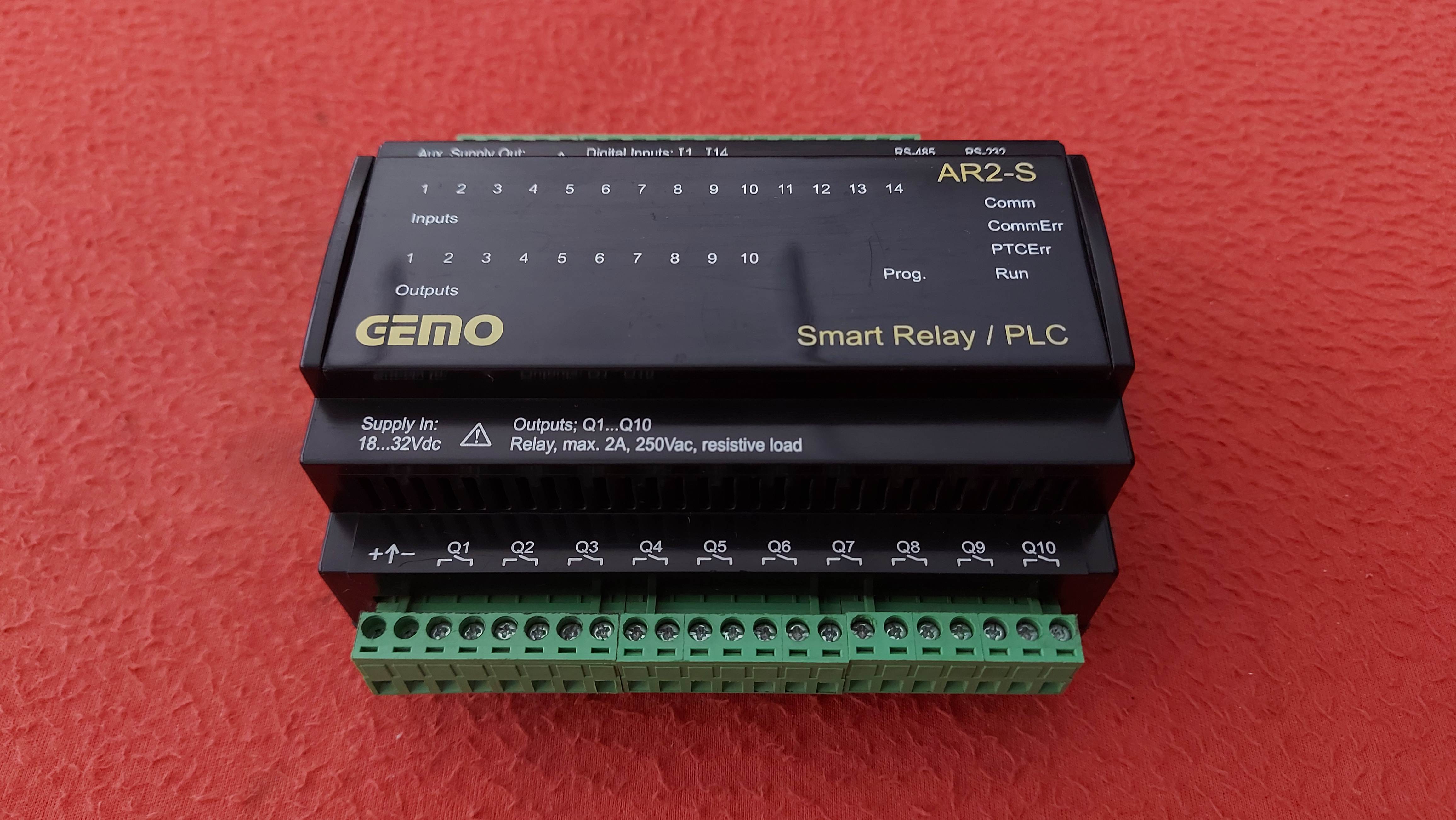 GEMO AR2-S-24VDC-14D AR2-S GEMO PLC AKILLI RÖLE