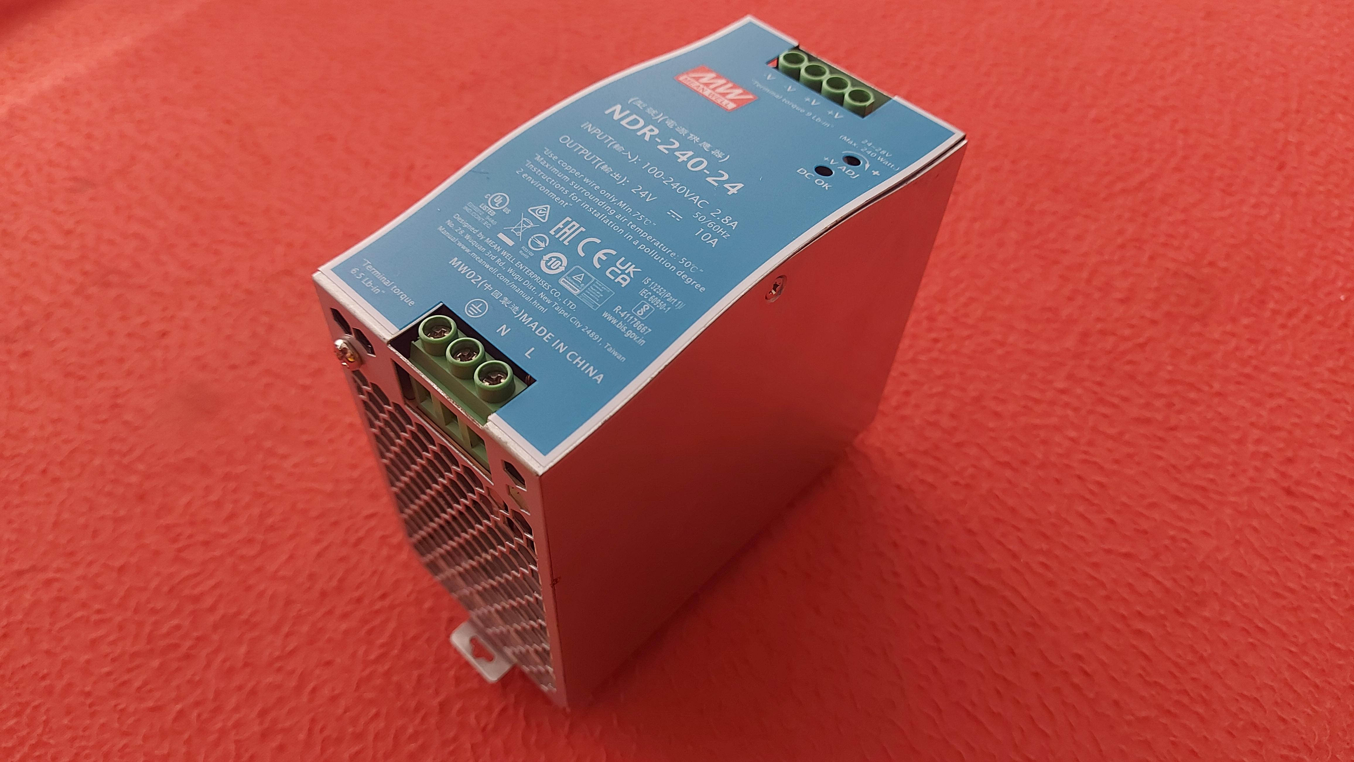 MEAN WELL NDR-240-24 MW-NDR-240-24 220V 10A GÜÇ KAYNAĞI