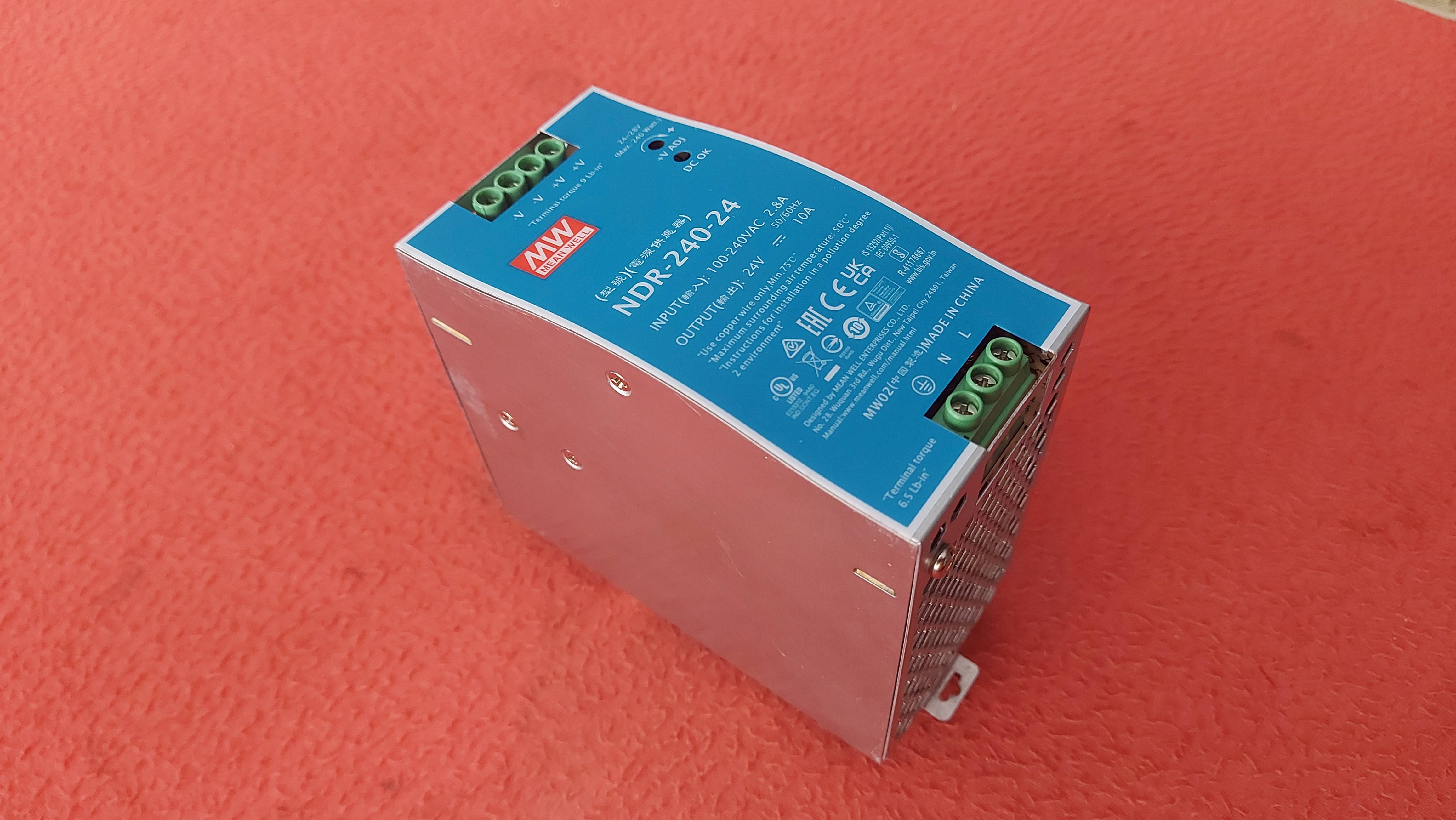 MEAN WELL NDR-240-24 MW-NDR-240-24 220V 10A GÜÇ KAYNAĞI