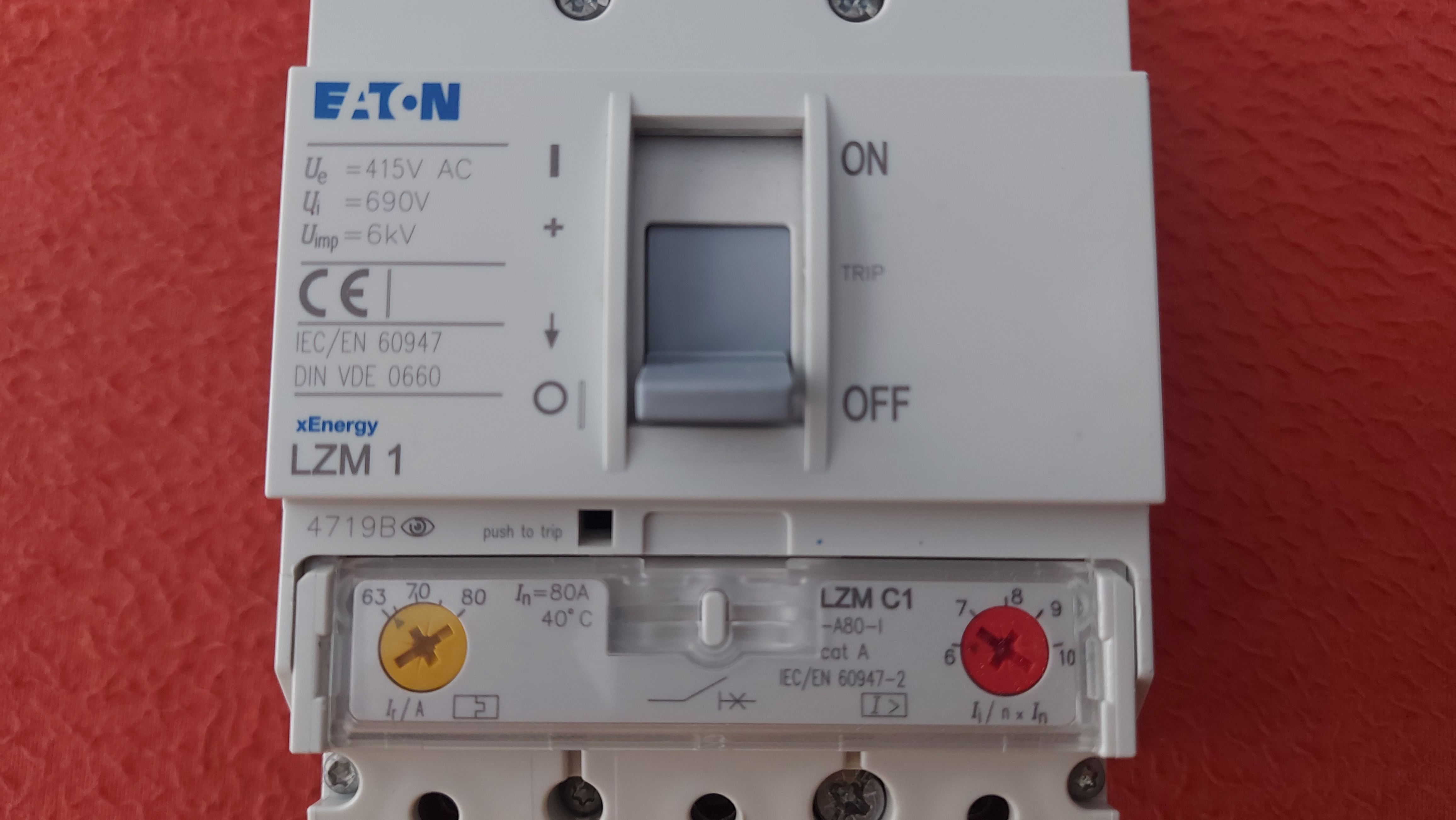 EATON LZM 1 80 AMPER LZM C1 LZM1 80 AMPER KOMPAK ŞALTER