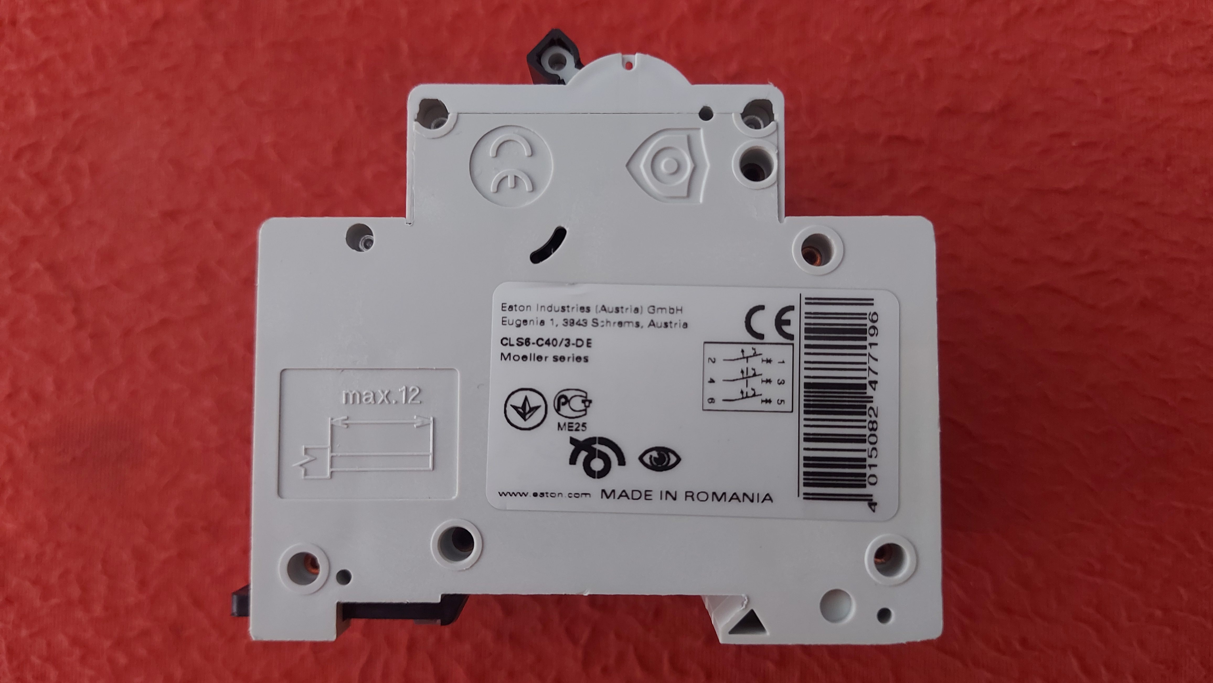 EATON CLS6-C40/3 247719 CLS6-C40-3 CLS6-C40 3 CLS6C403 3X40 AMPER C OTOMAT