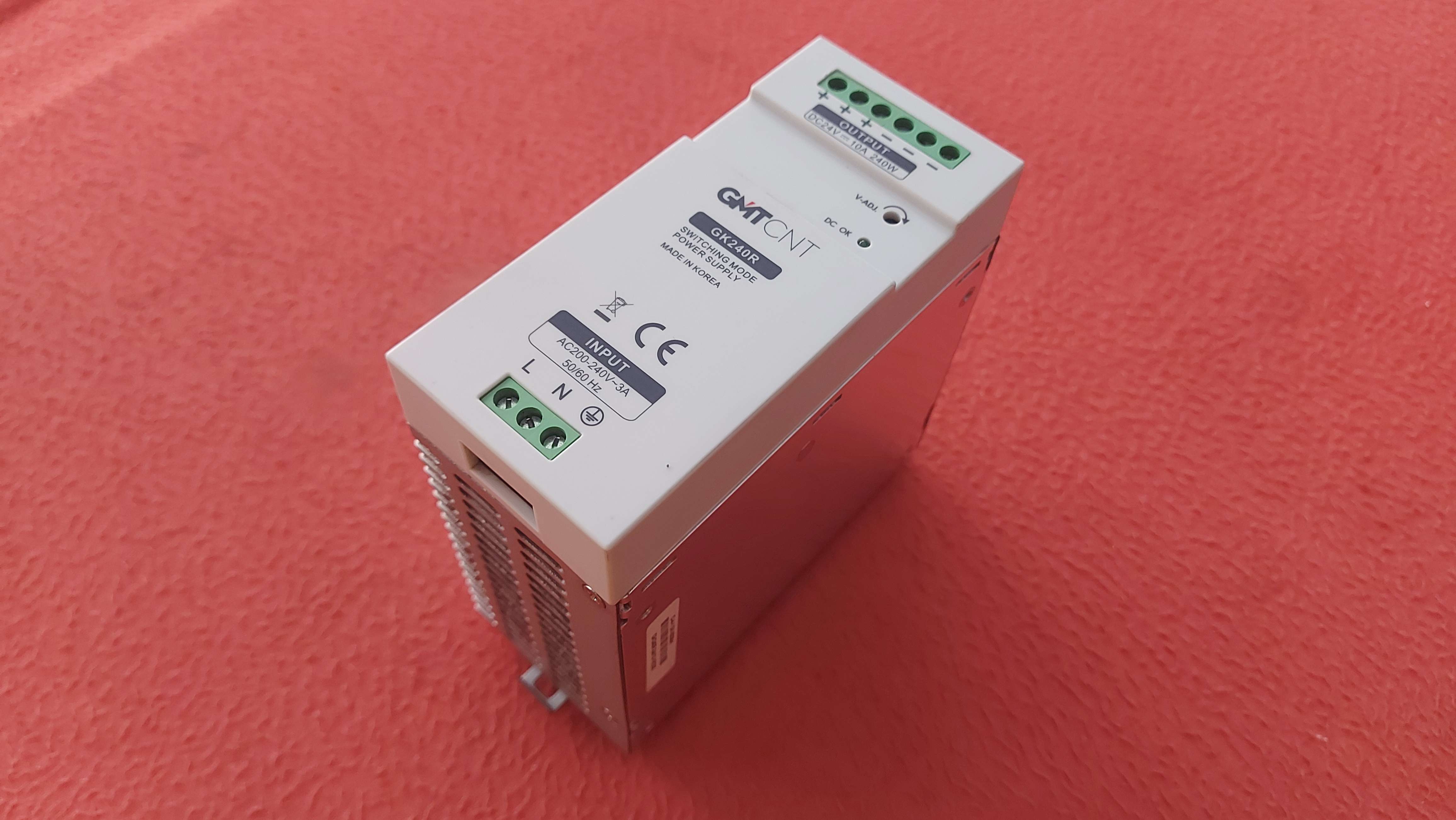 GMTCNT GK240R 24VDC 10 AMPER GÜÇ KAYNAĞI 220V İNPUT