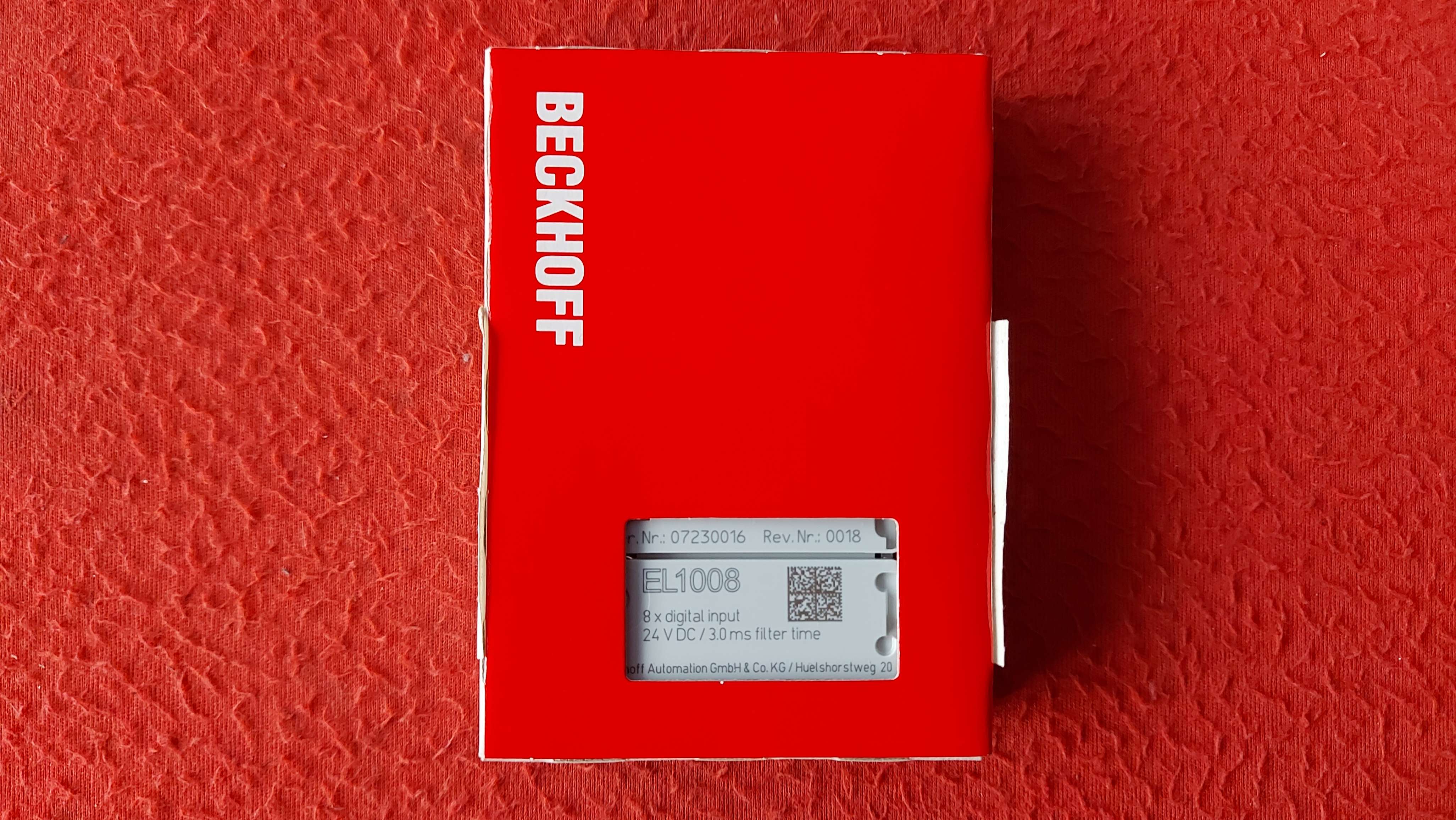 BECKHOFF EL1008 8 X DİĞİTAL INPUT 24VDC PLC EK MODÜL 