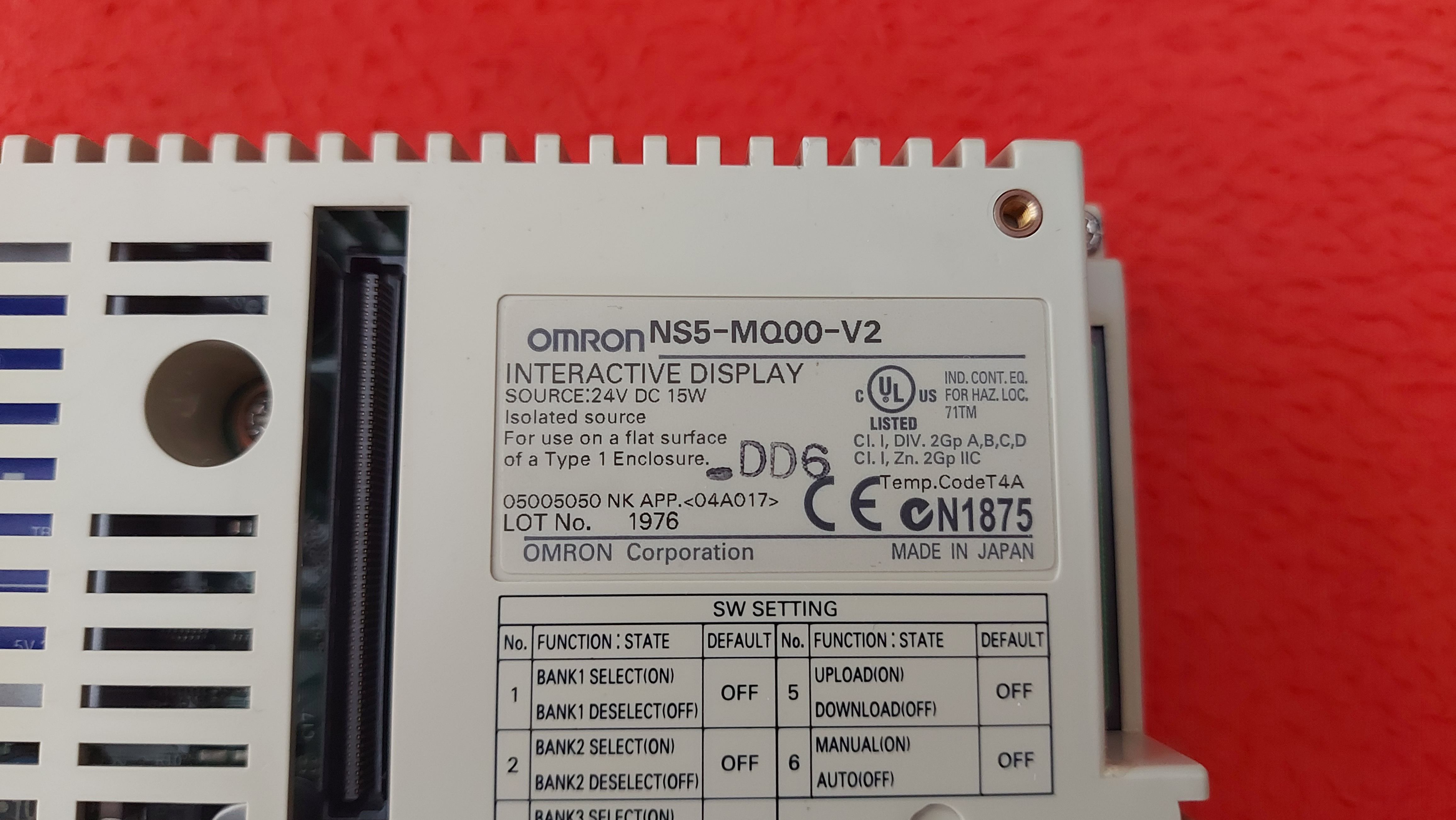 NS5-MQ00-V2 OMRON