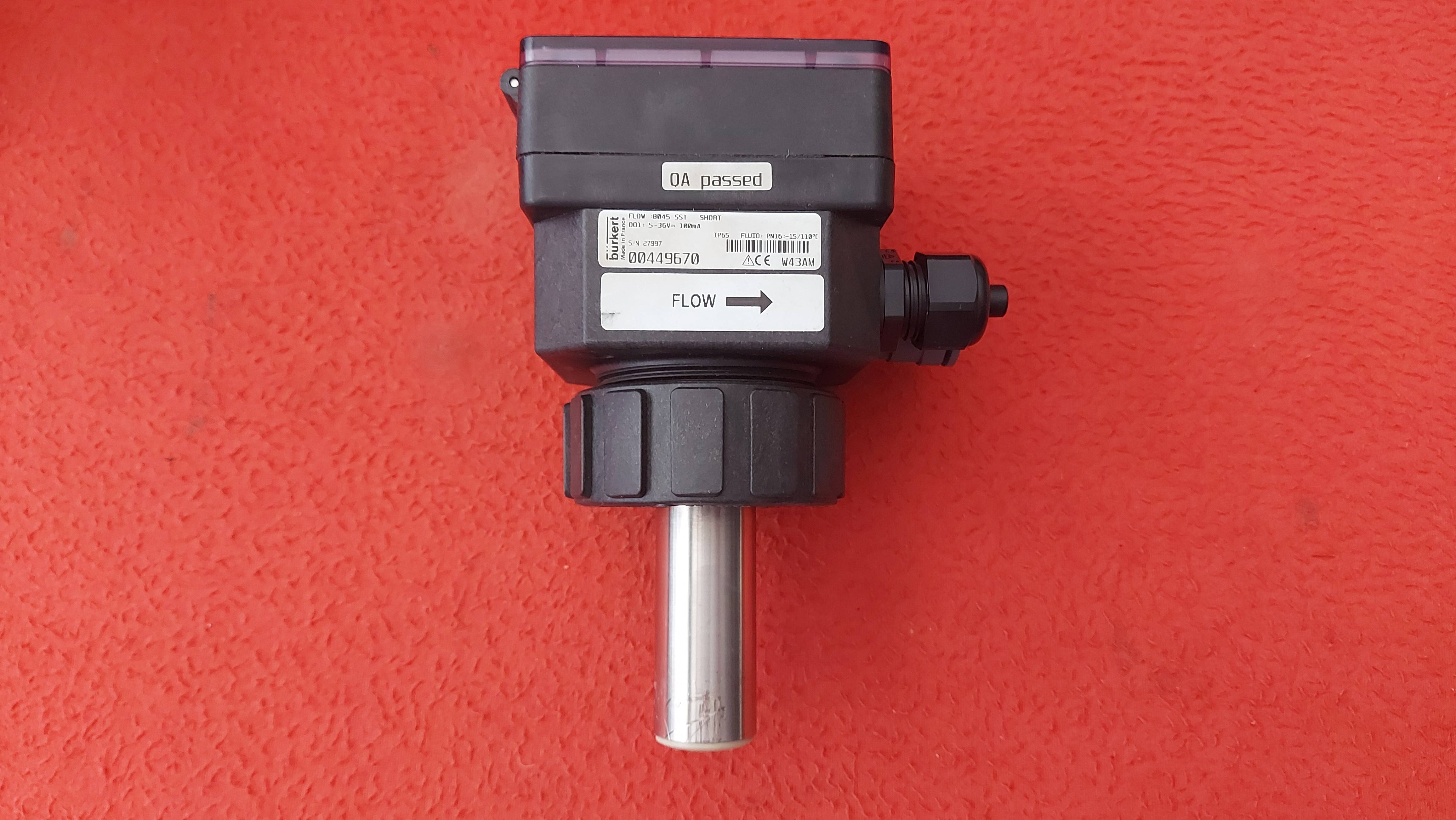 BURKERT FLOW 8045 SST 00449670 449670 TRANSMİTTER