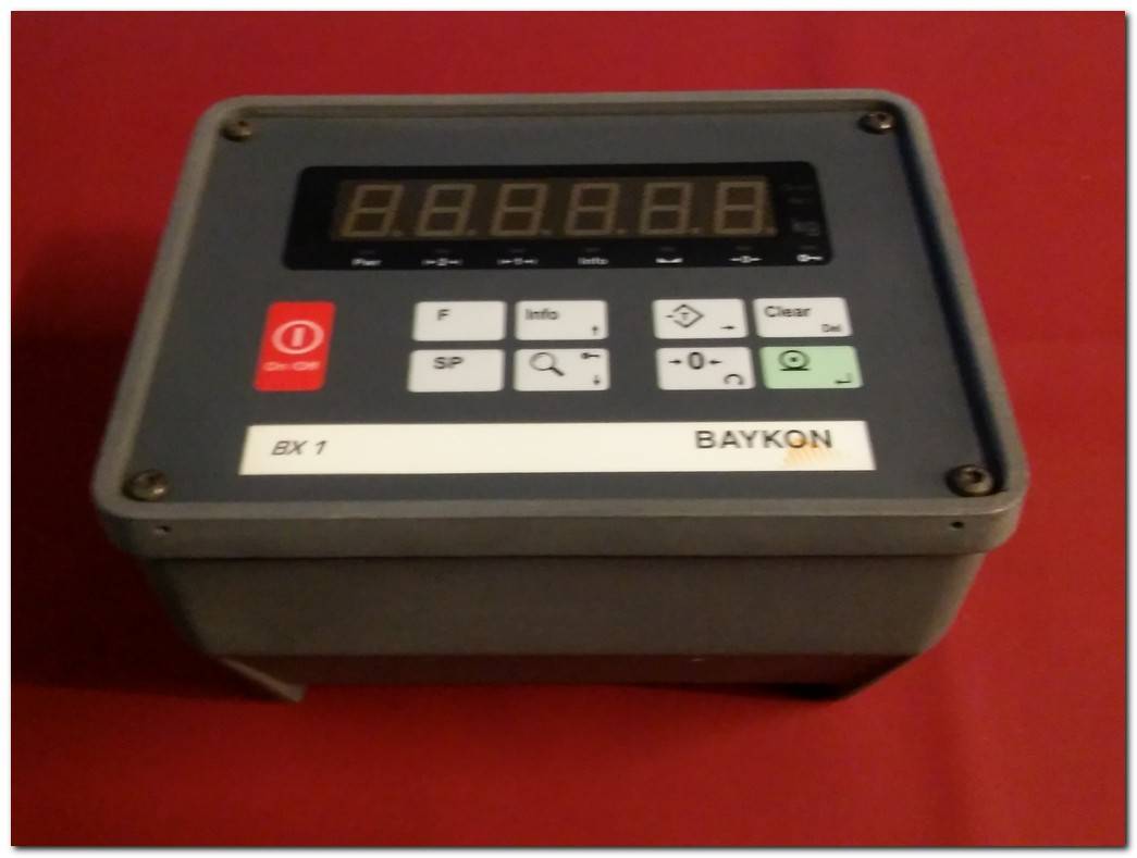 BAYKON BX 1 BX1 BX-1 TERAZİ KANTAR GÖSTERGESİ
