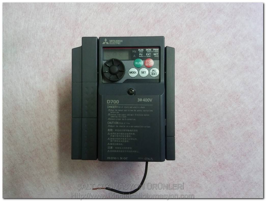 MITSUBISHI FR-D740-1.5K-CHT C7XL7L D700 1,5KW SÜRÜCÜ INVERTER