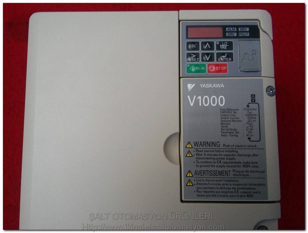 YASKAWA CIMR-VC4A0038FAA V1000 18,5KW SÜRÜCÜ