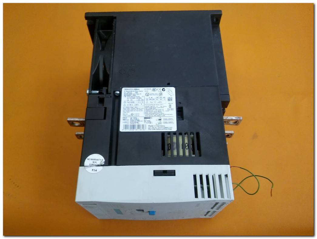 SIEMENS 3RW4055-6BB44 3RW4055 6BB44 3RW40556BB44 75 KW SOFT STARTER