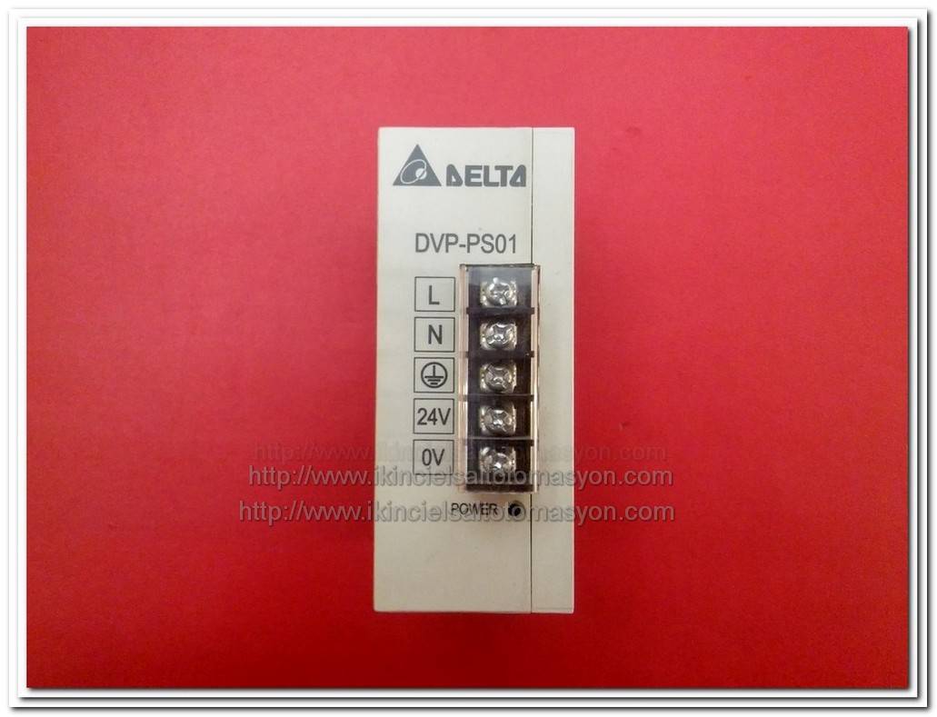 DELTA DVP-PS01 DVPPS01 24VDC 1A PLC POWER SUPPLY GÜÇ KAYNAĞI