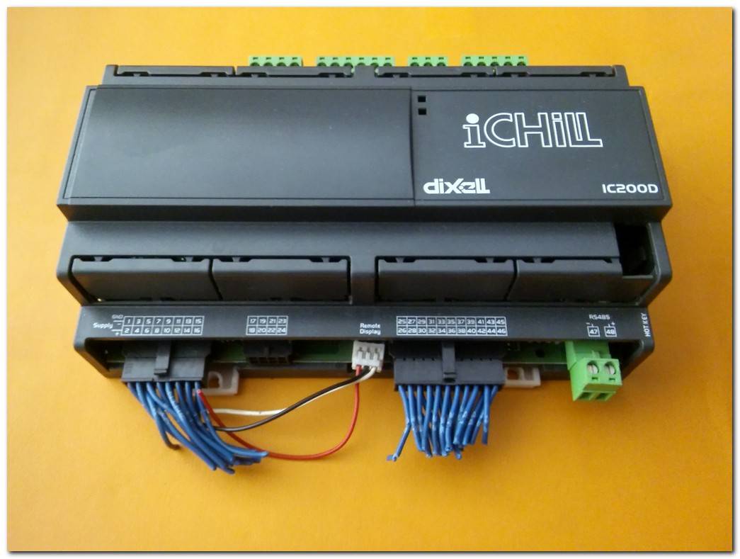 DİXELL İCHİLL IC200D IC291D ELEKTRONİK ÖLÇÜM VE KONTROL CİHAZI İKİ DEVRELİ ISI POMPALARI VE 6 KOMPRESÖRE KADAR SOĞUTUCULAR İÇİN KONTROLÖR KLİMA KONTROL CİHAZI
